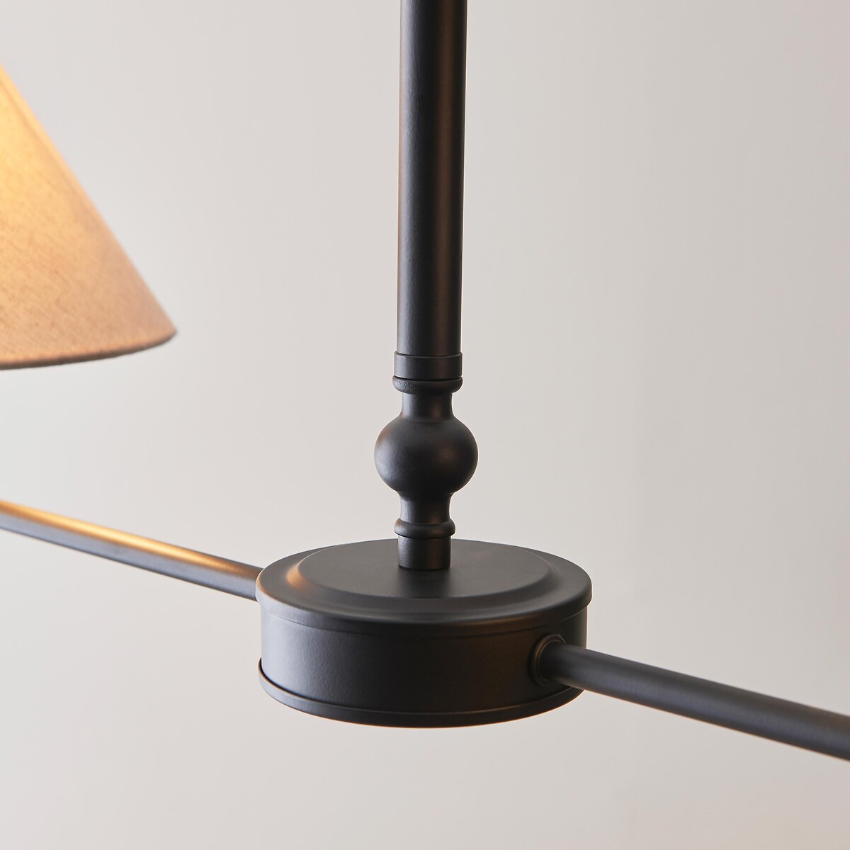 Lilith 2-Light Pendant Light with Tapered Shades black, ÉDITÉ