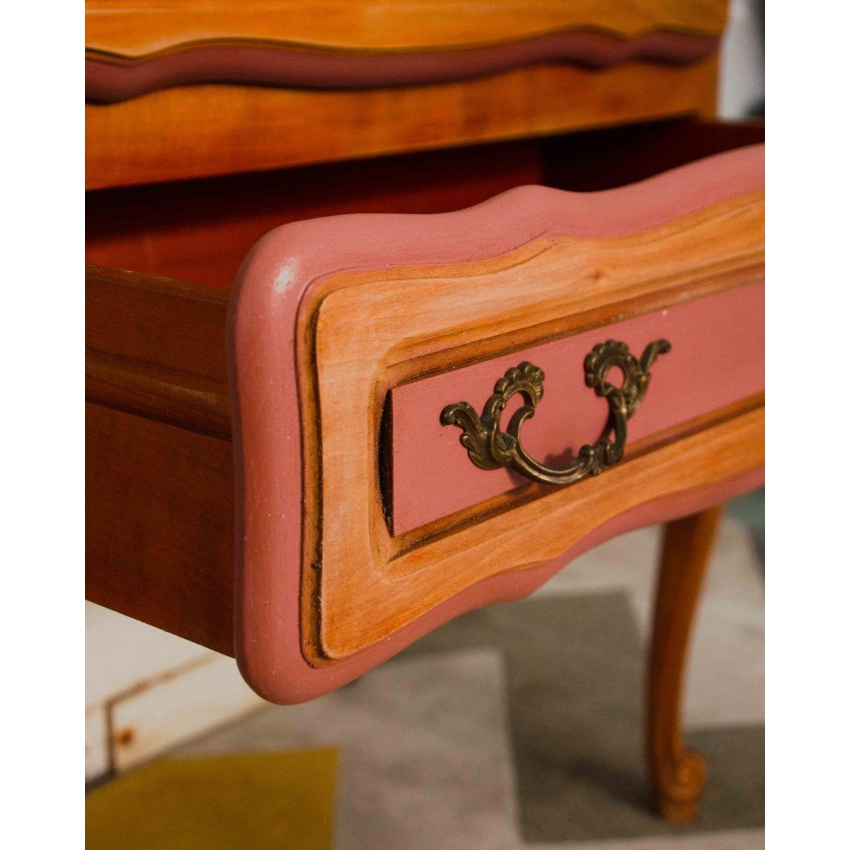 Commode en bois Garance N°732 - Bon état bois clair, DEBONGOUT