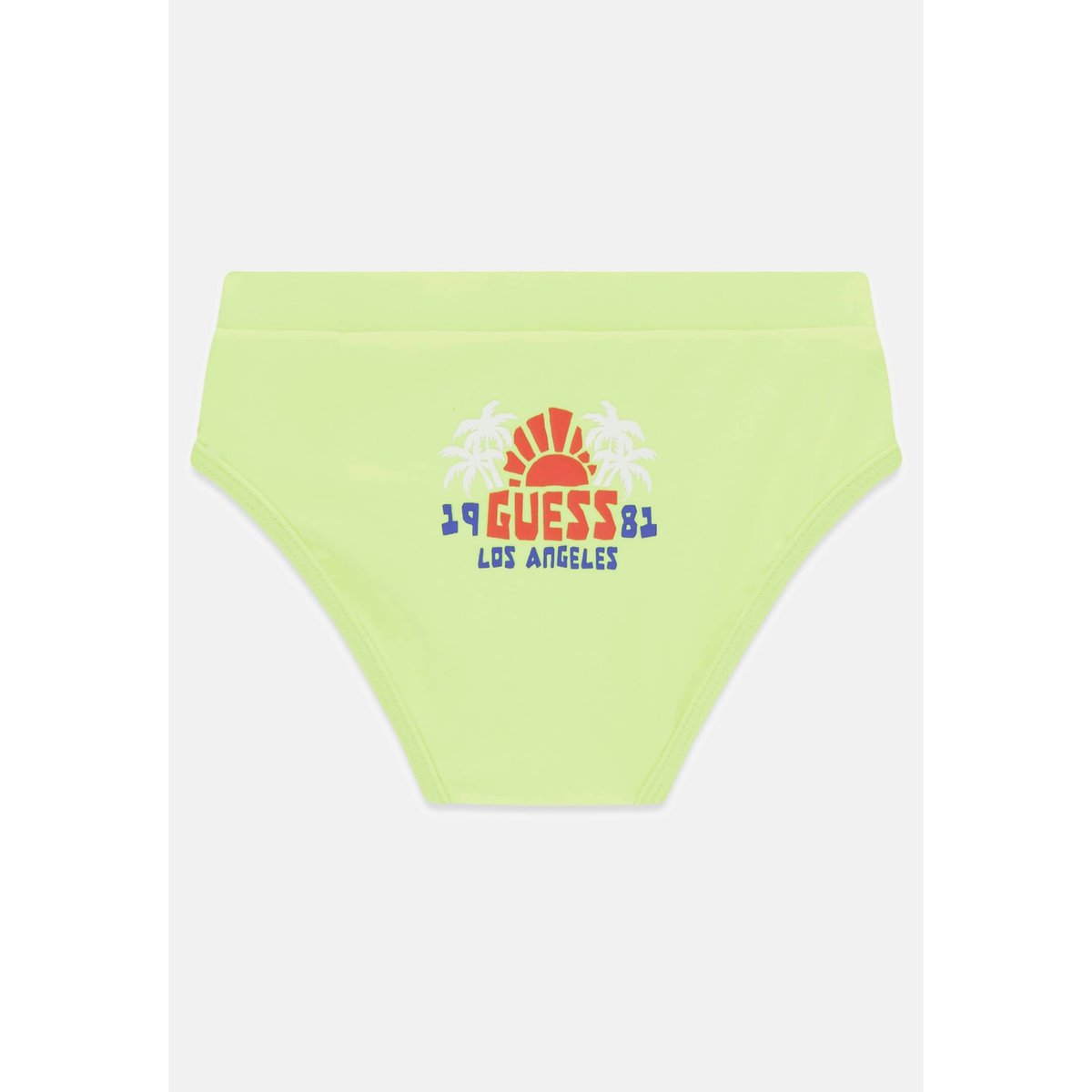 Slip De Bain jaune fluo, GUESS KIDS