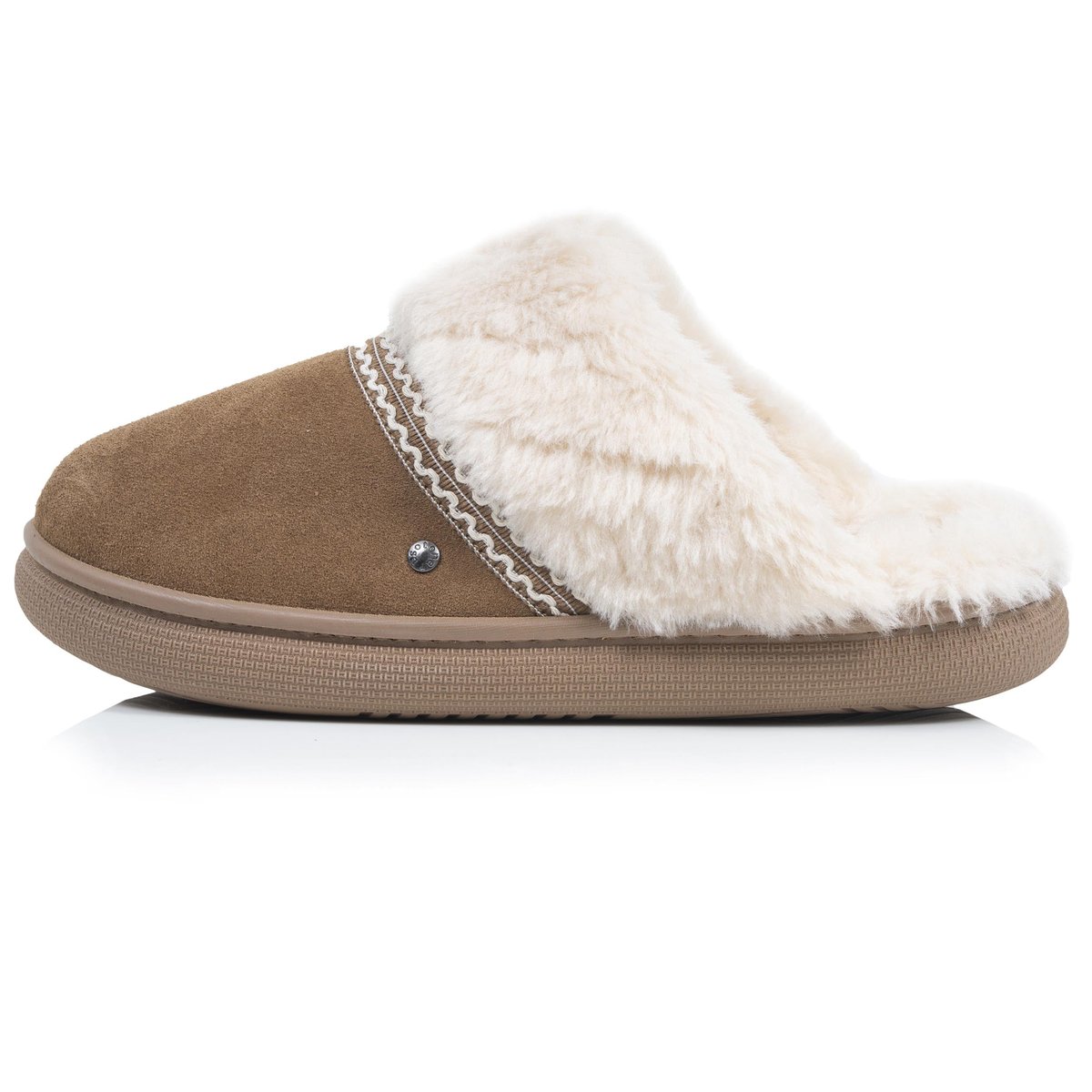 Chaussons Mules brun, ISOTONER
