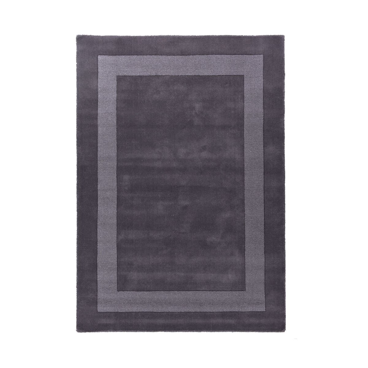Tapis de salon en laine - USEDOM anthracite, THEKO