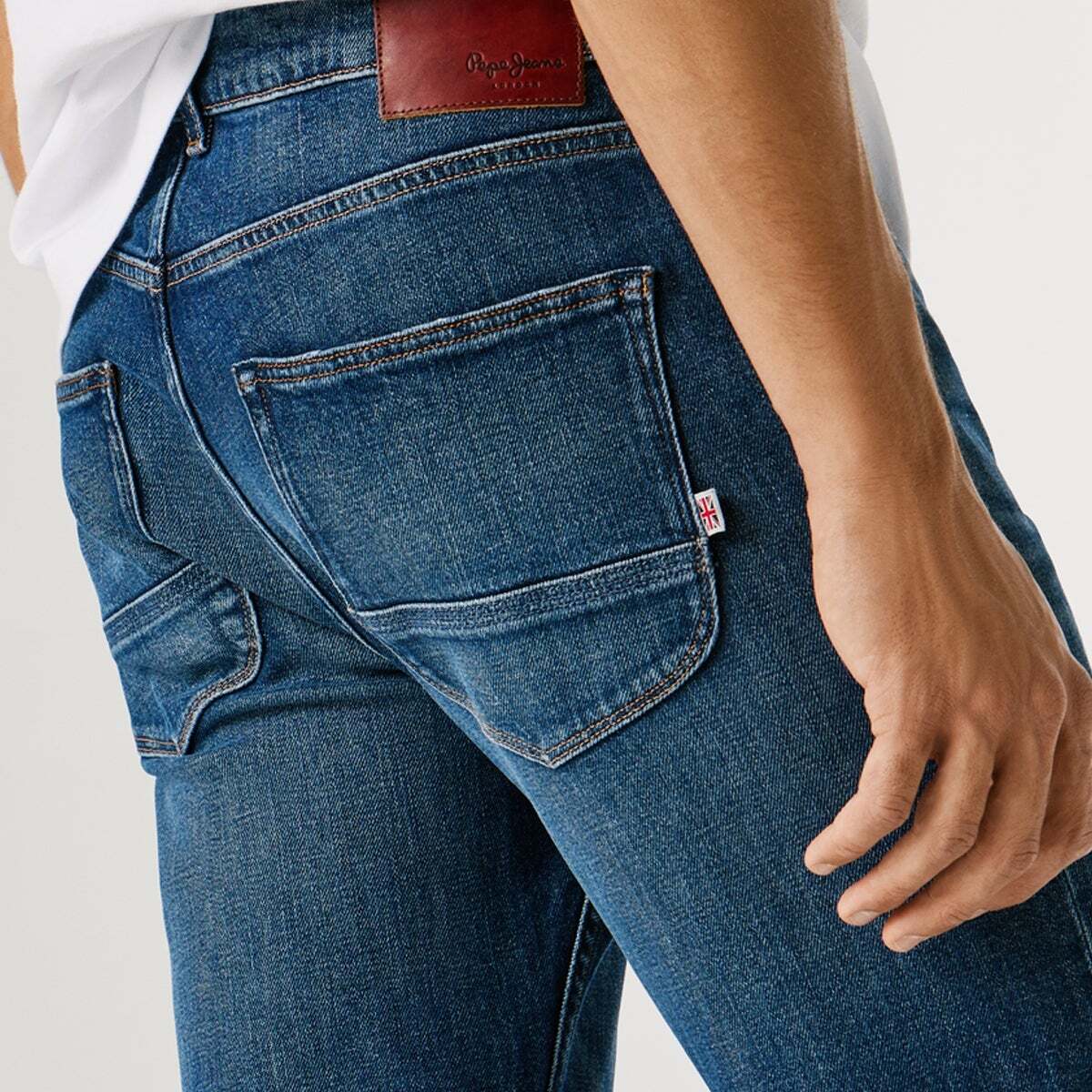 Cash - Jean Coupe Regular, Taille Normale 13 oz stretch denim, PEPE JEANS