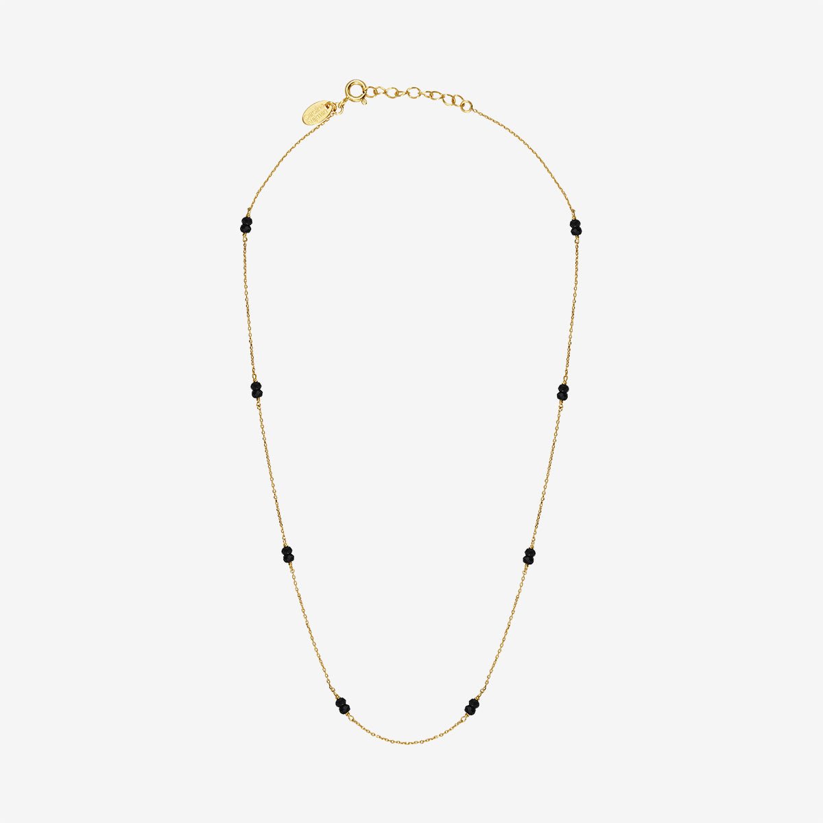 Collier venus spinelle noire noir, CAROLINE NAJMAN
