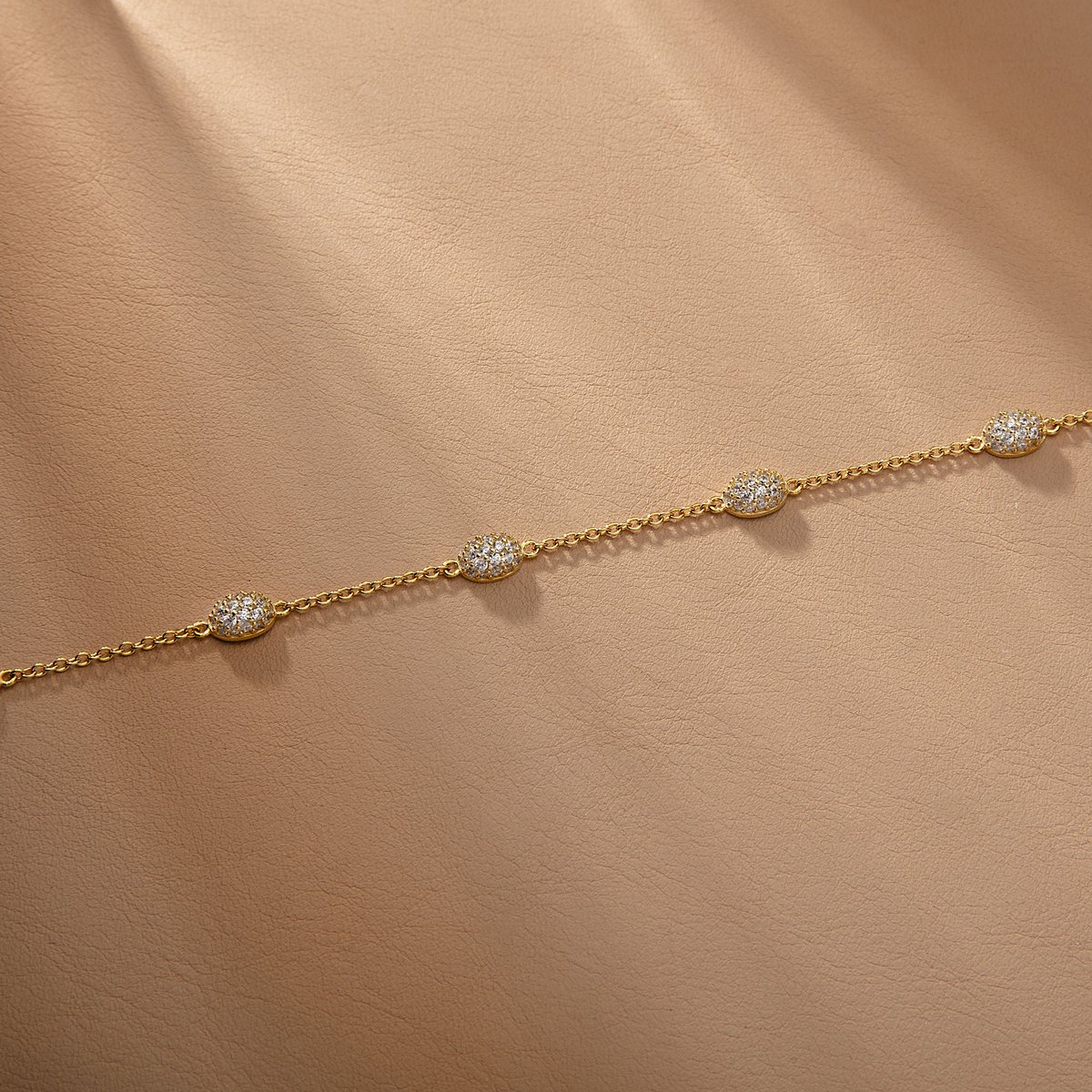 Bracelet PAVE' or jaune, MORELLATO