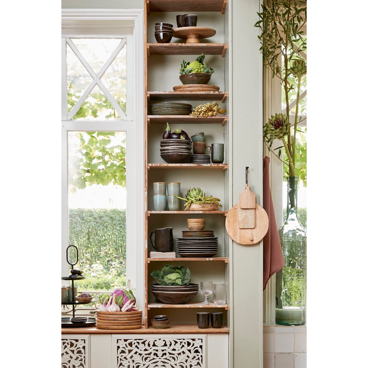 Service de table TABO noir, MICA DECORATIONS
