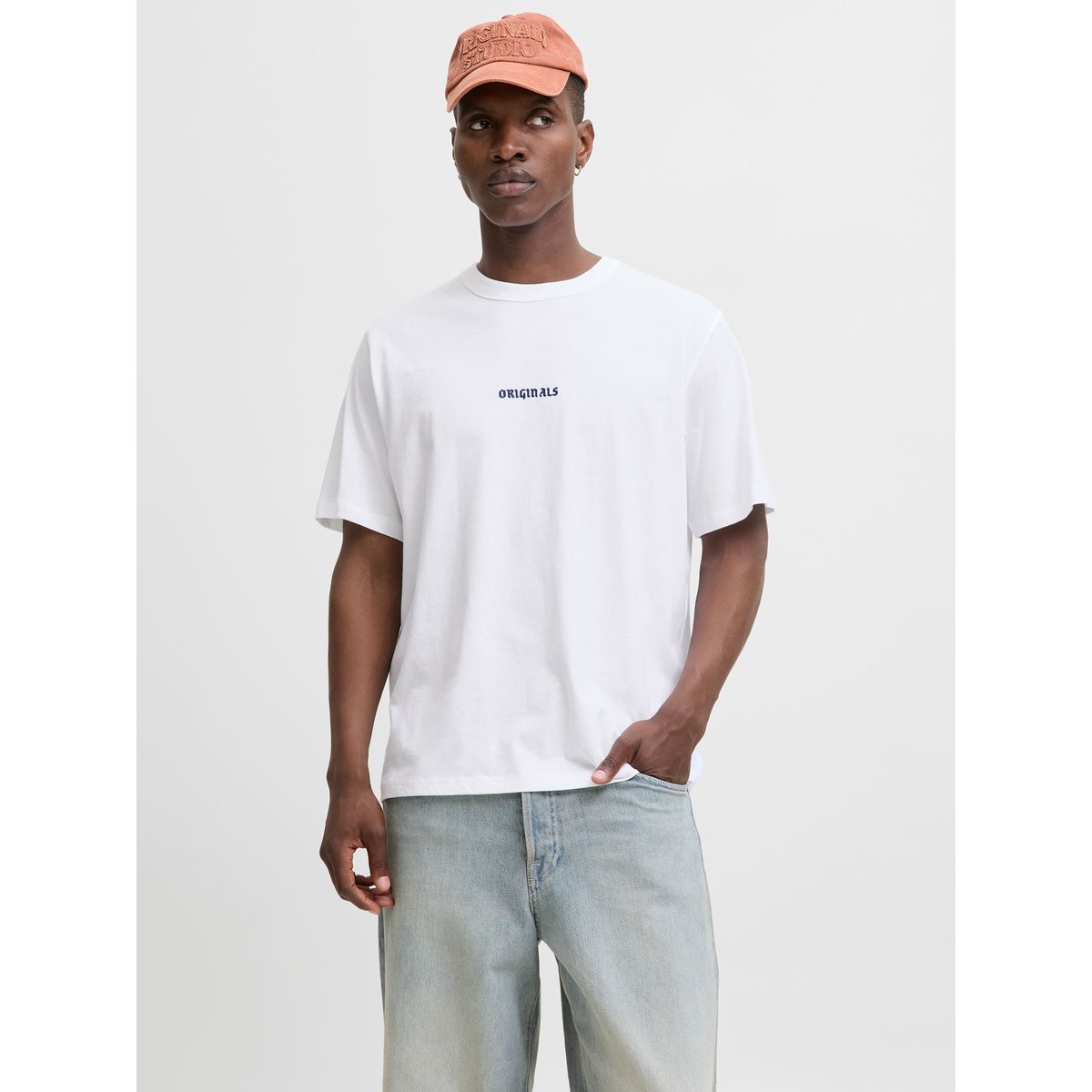T-Shirt bright white, JACK & JONES