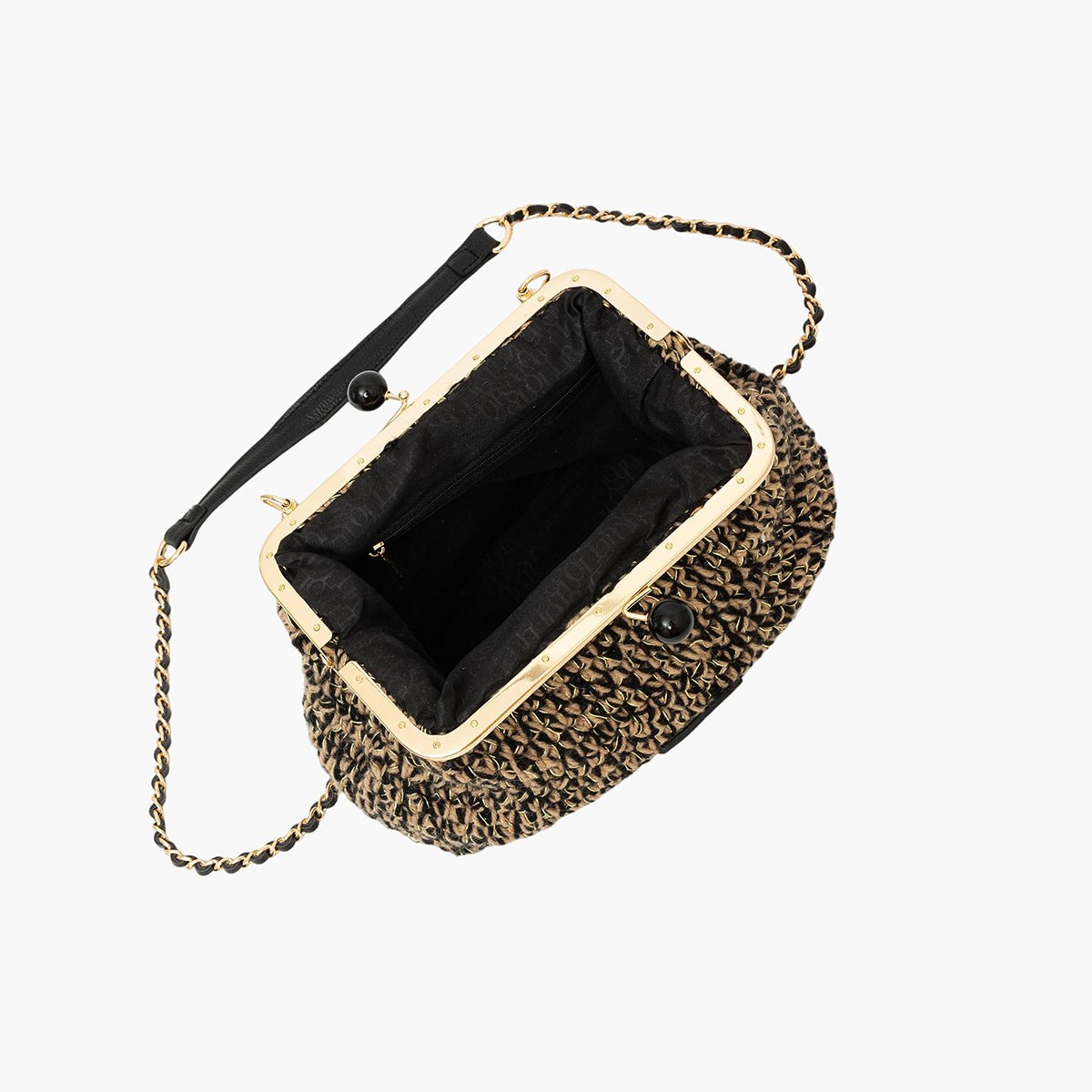 Sac Frame M  Tinda noir, LOLLIPOPS