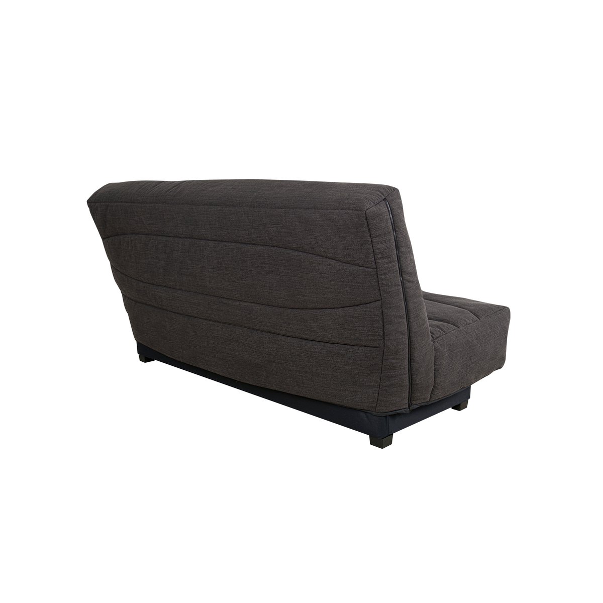 Banquette CC NOAH 130 x 190, cape charbon noir, RELAXIMA