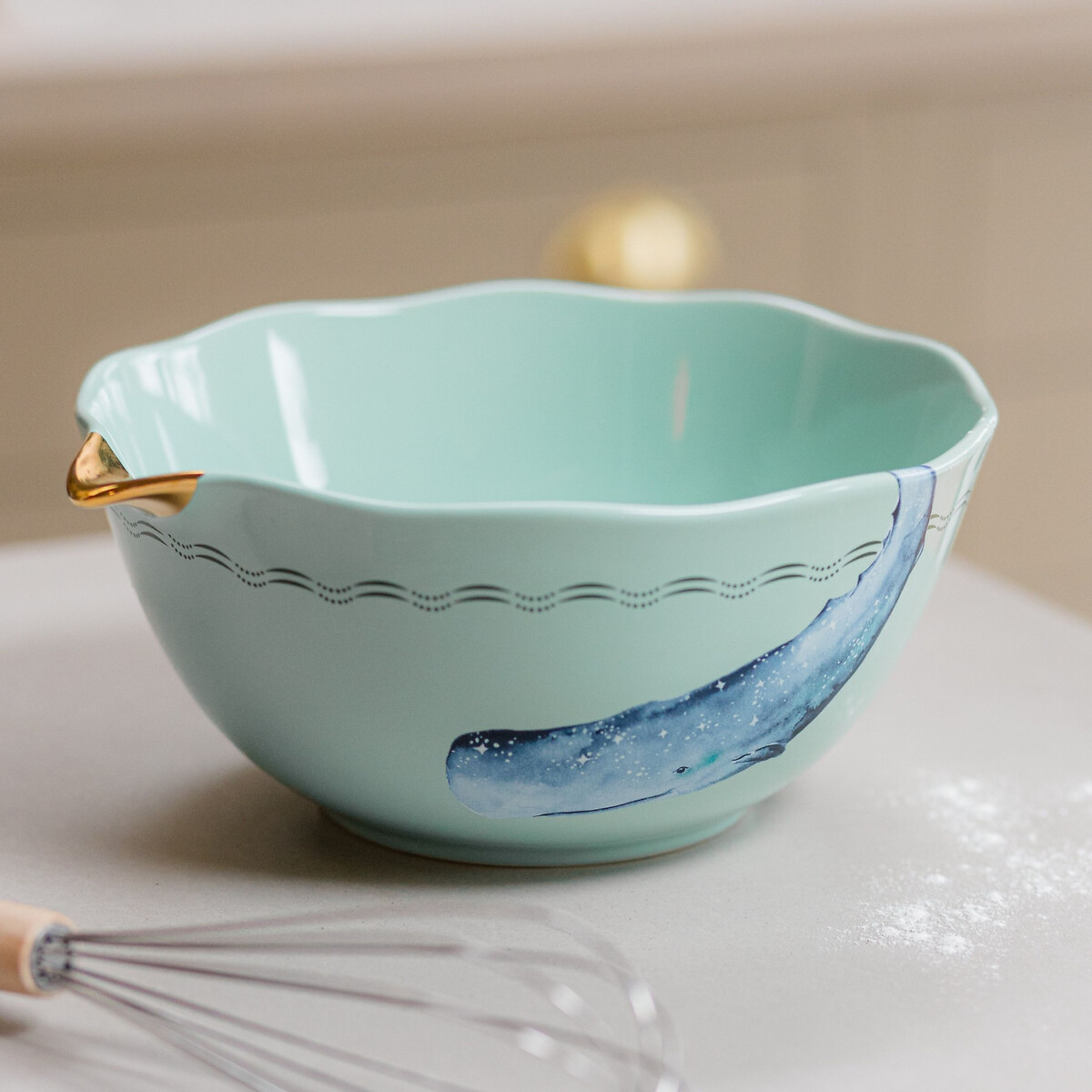 Whale Mixing Bowl green, YVONNE ELLEN