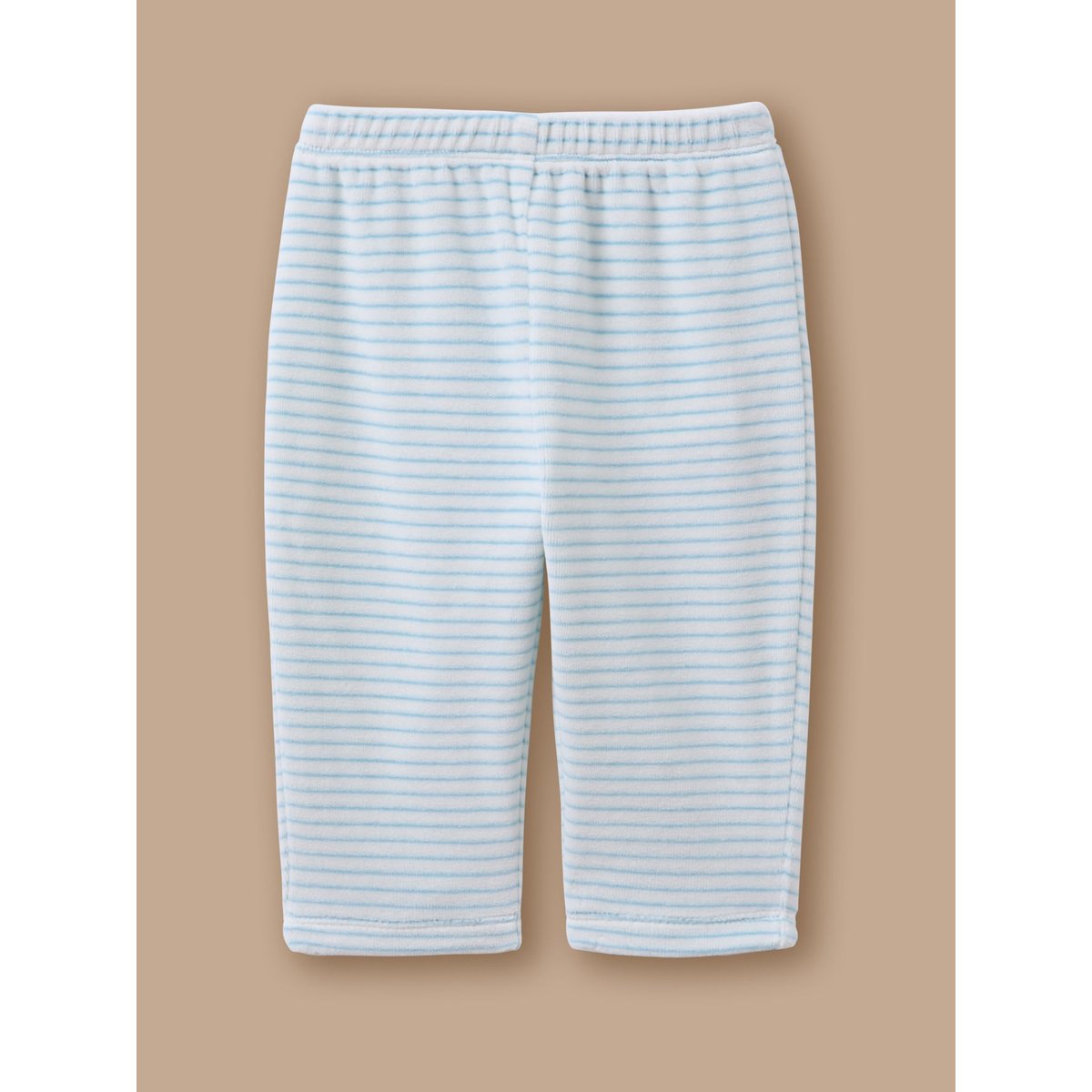 Pyjama rayé en velours rayure bleue, CYRILLUS