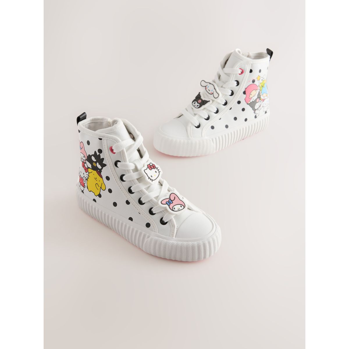 Baskets montantes hello kitty & friends blanc, NEXT