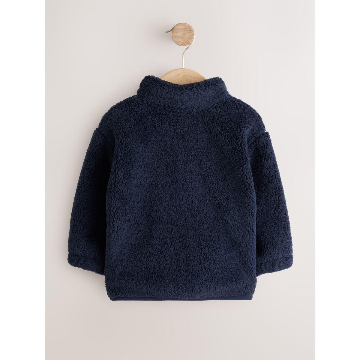 Polaire zippée bleu marine, NEXT