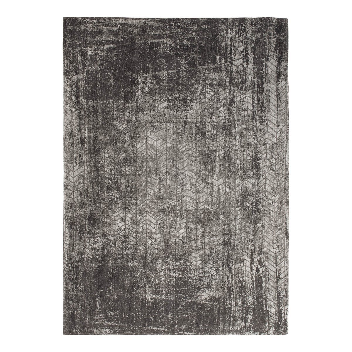 Tapis intérieur/extérieur tissé plat BRONX noir, NOVATREND