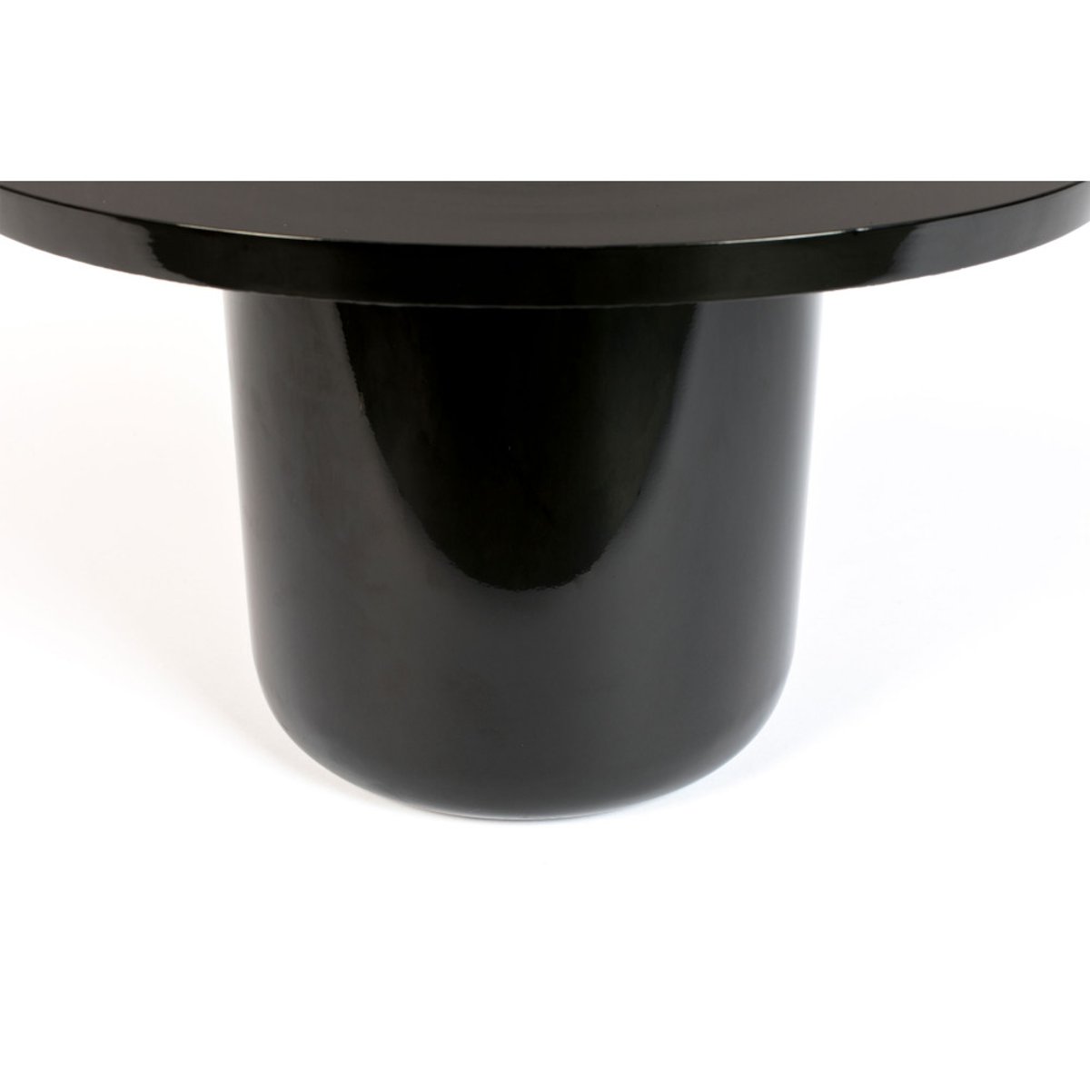 Table basse en métal ø67cm noir - SHINY BOMB noir, ZUIVER