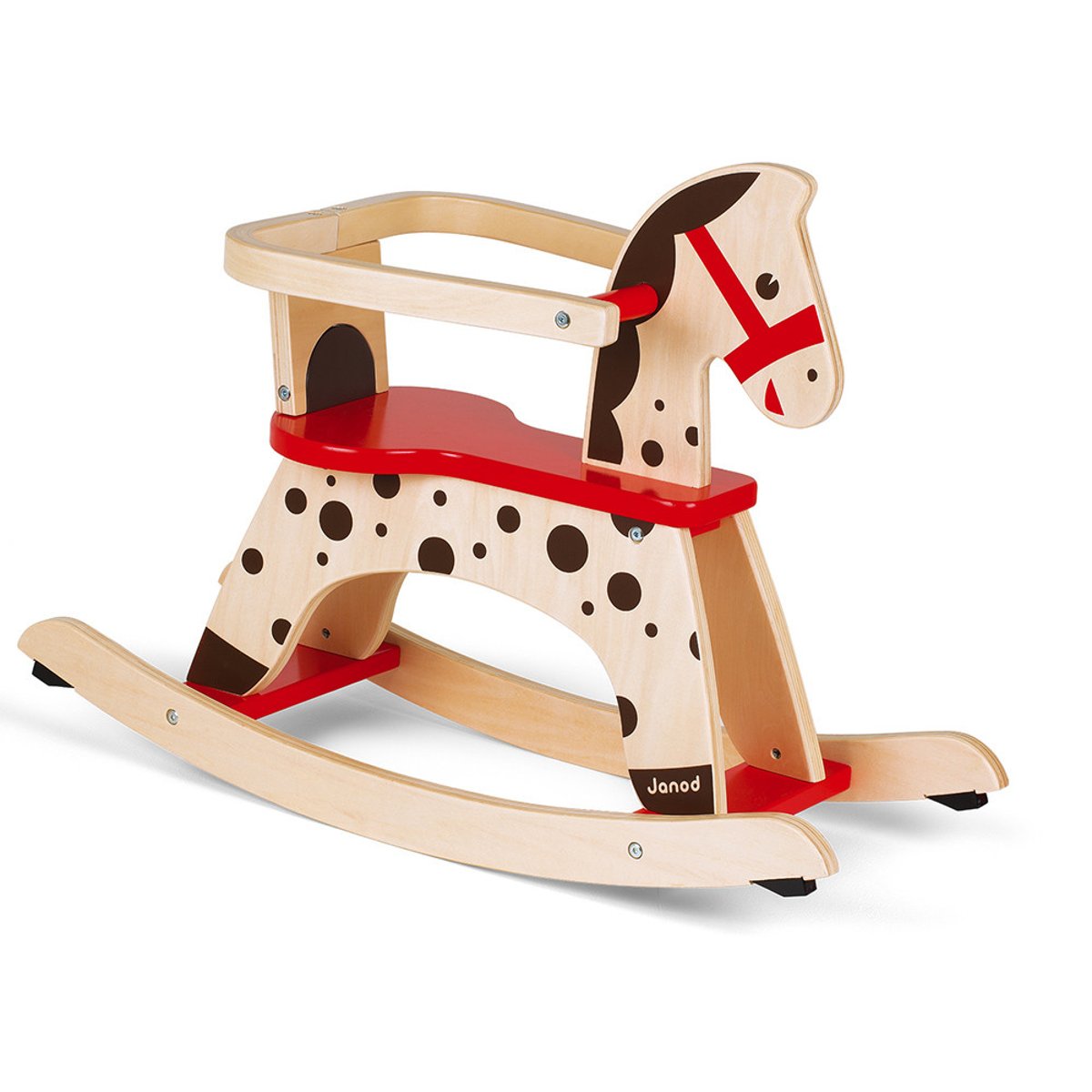 Cheval À Bascule Caramel marron, JANOD