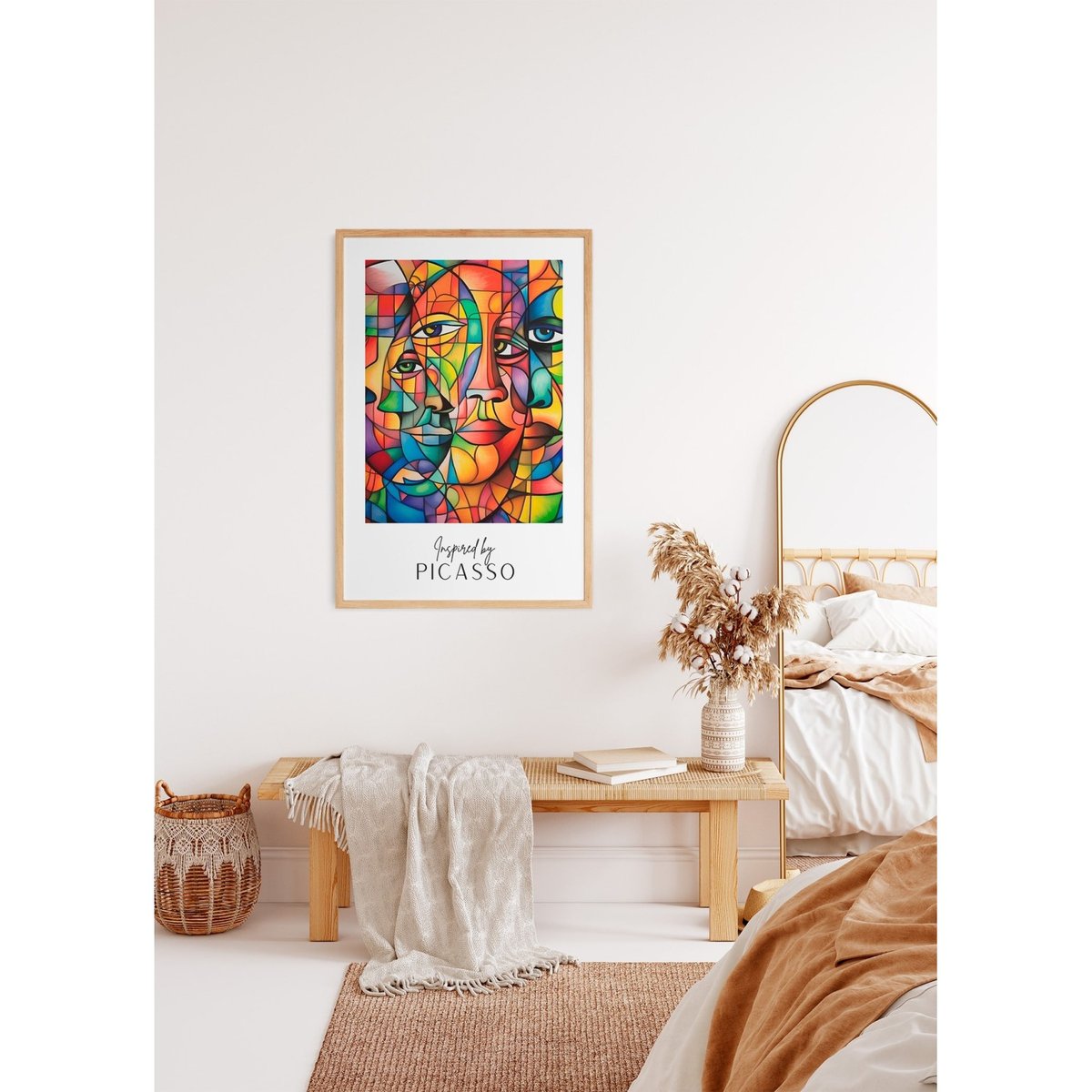 Affiche Picasso n°14 blanc, L'AFFICHERIE