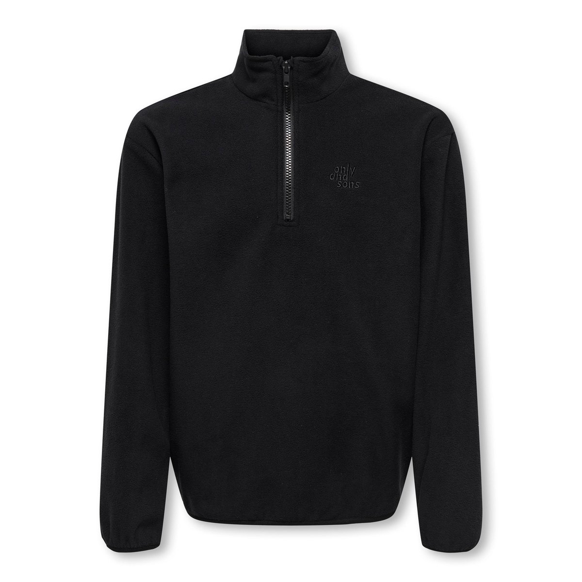 Sweat-Shirt En Polaire noire - black, ONLY & SONS JUNIOR
