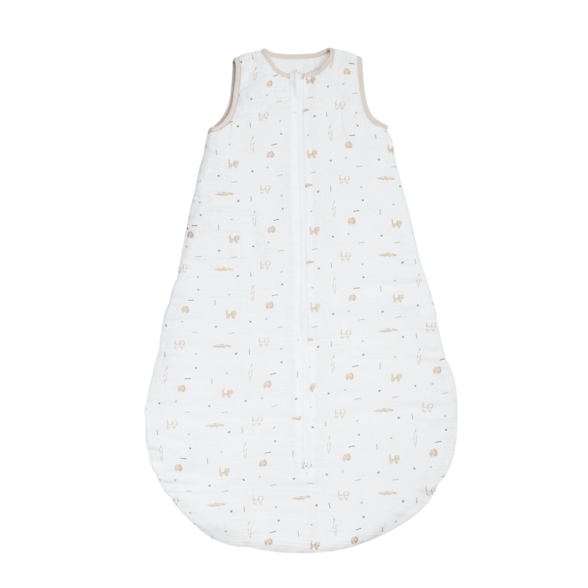Gigoteuse sans manches beige, TROIS KILOS SEPT
