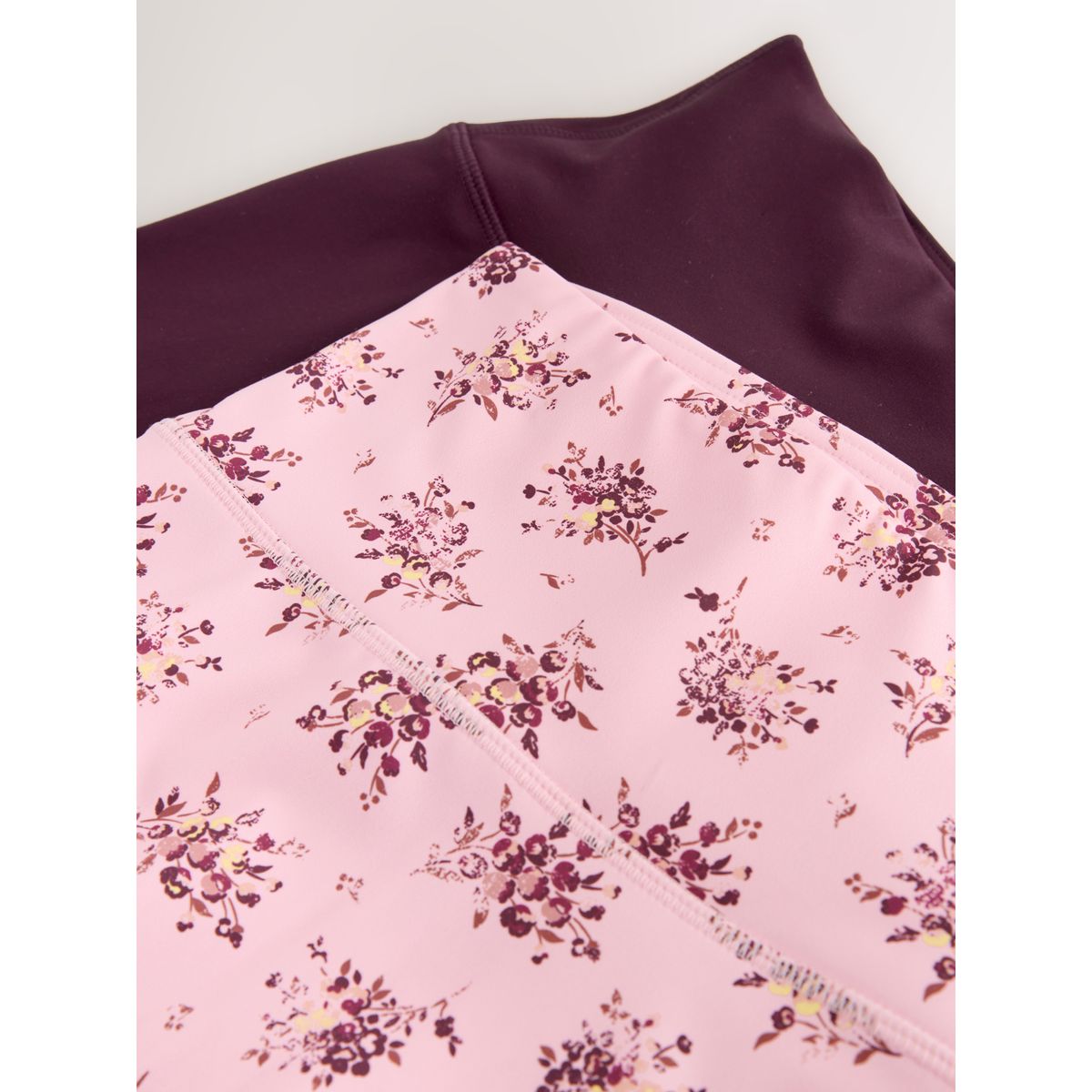 Short cycliste active balance, lot de 2 fleurs bordeaux et rose, NEXT