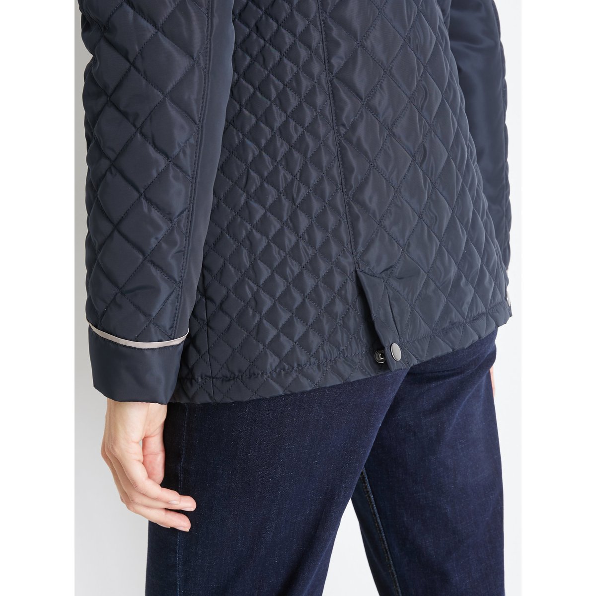 Parka déperlante et matelassée marine, DAXON