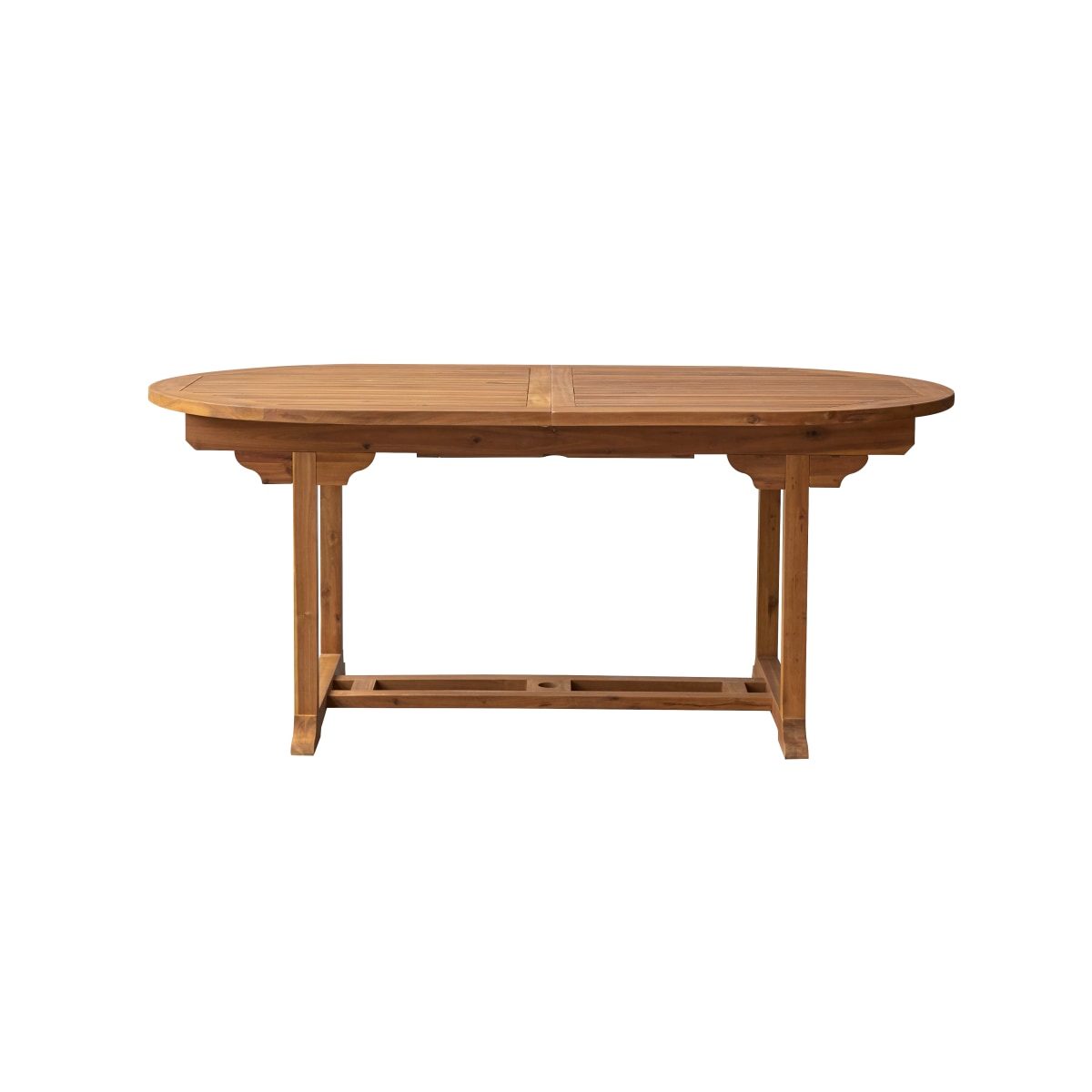 Table de jardin en Acacia massif, CAPRI naturel, TIKAMOON