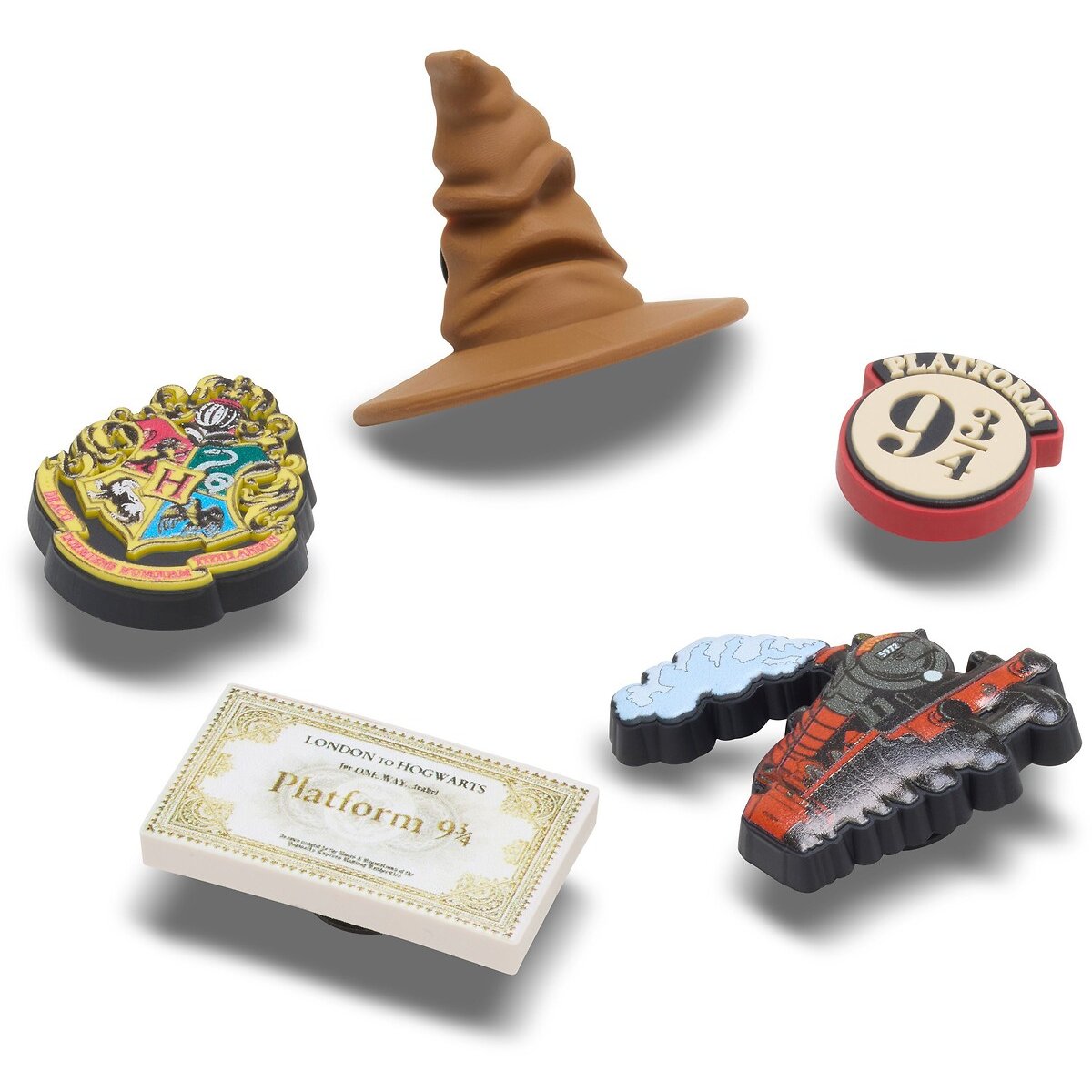 Harry Potter Jibbitz 5er-Set bunt, CROCS