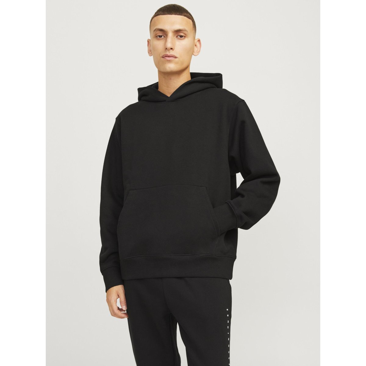 Sweat À Capuche black 1, JACK & JONES