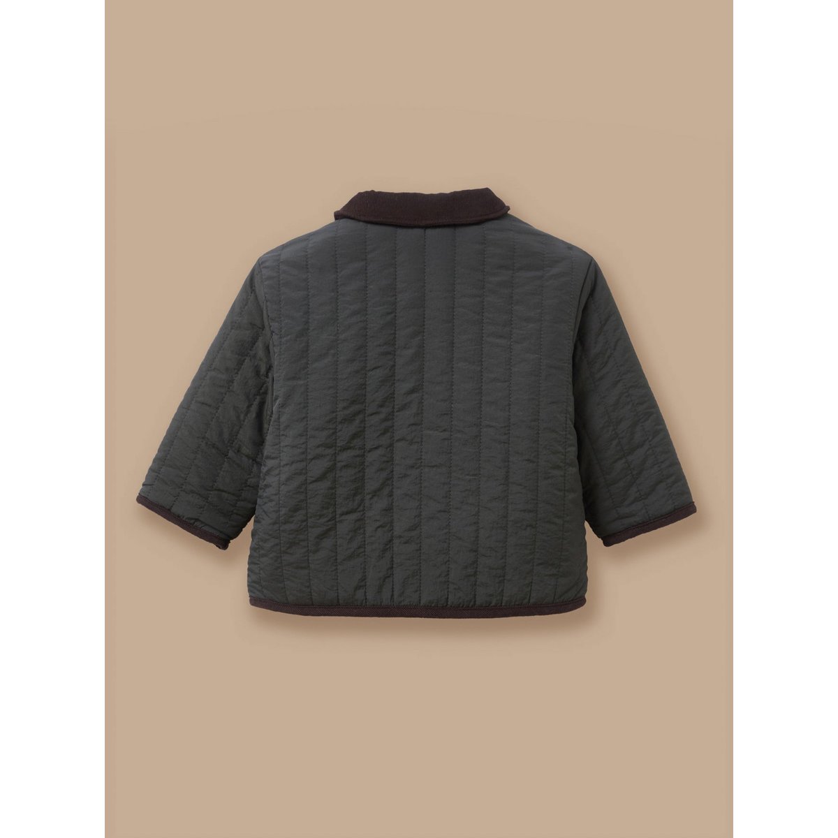 Veste réversible en sherpa vert fonce, CYRILLUS