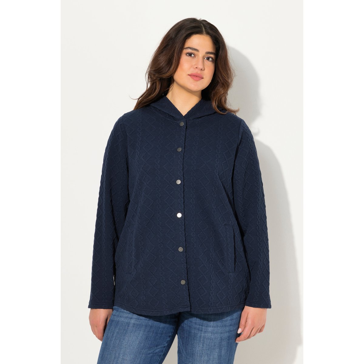 Veste à capuche marine, ULLA POPKEN