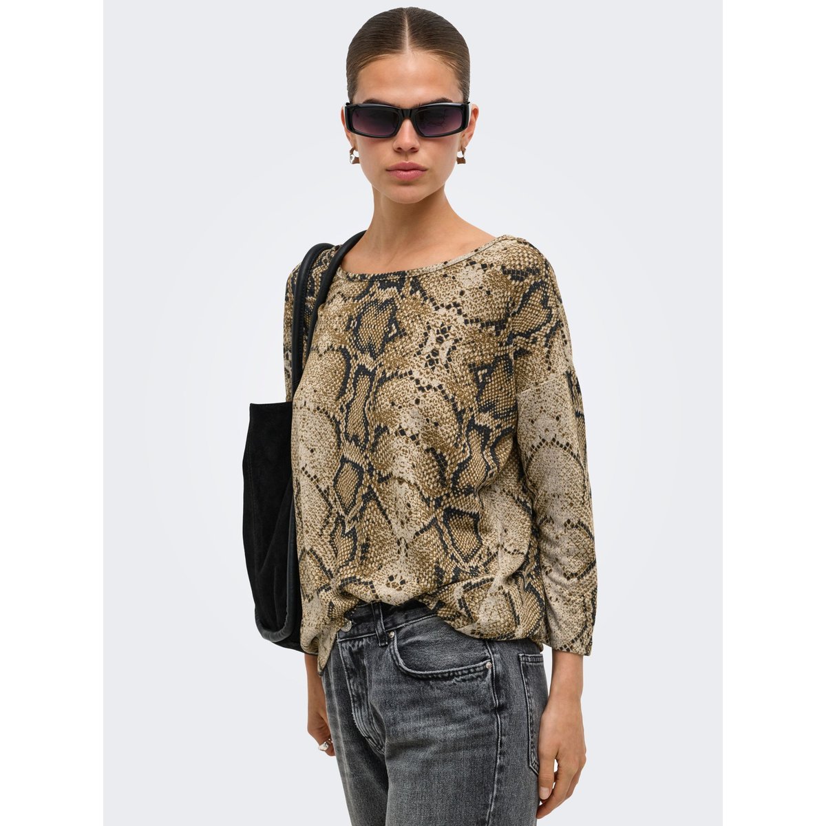 T-Shirt pumice stone, ONLY