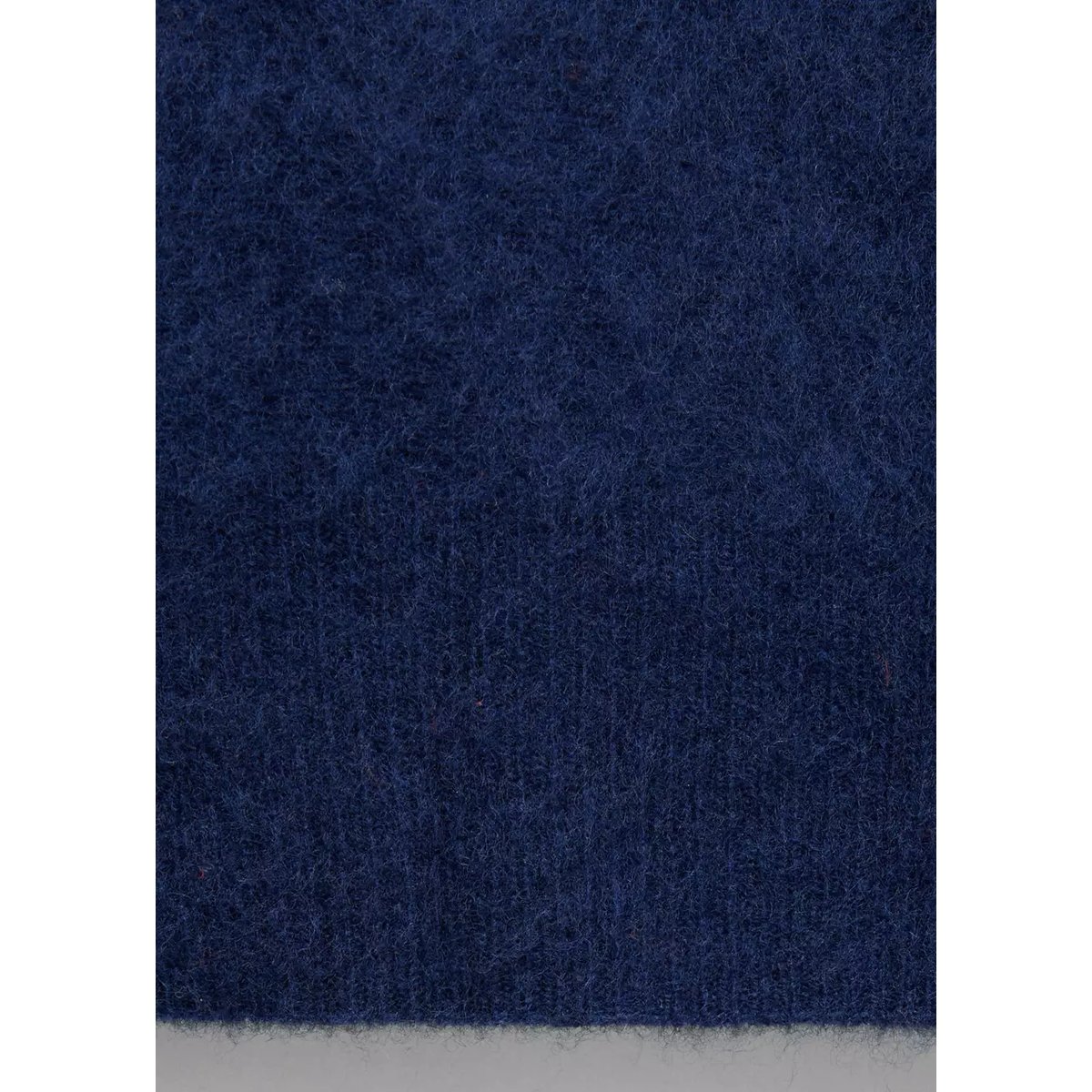 Pull 100% laine col polo bleu encre, MANGO
