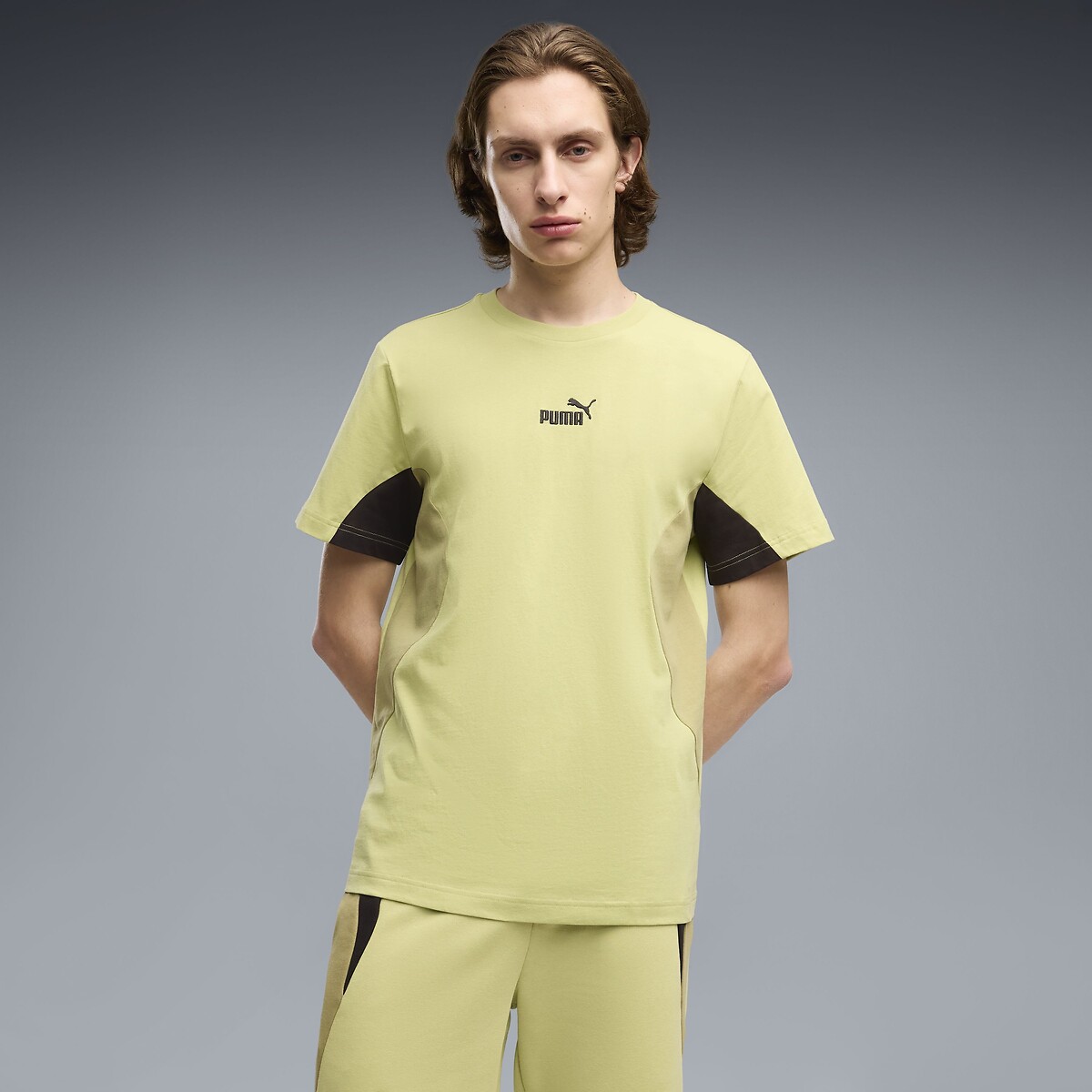 T-Shirt A Maniche Corte Essentiel Logo Abbigliamento E Accessori Camicie Top La Redoute