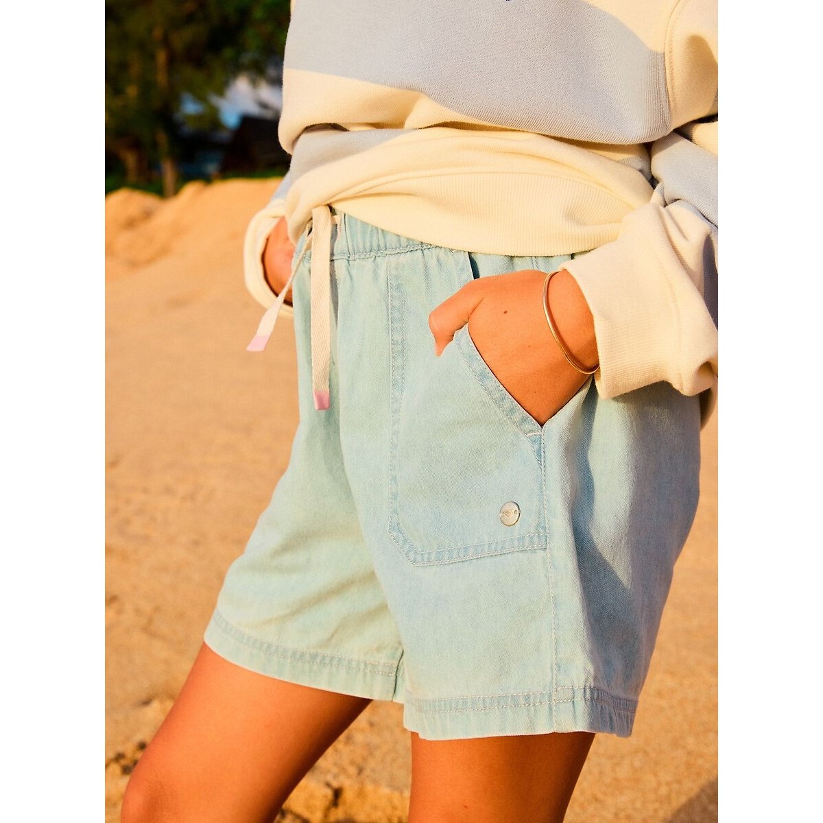 Short bleu clair, ROXY