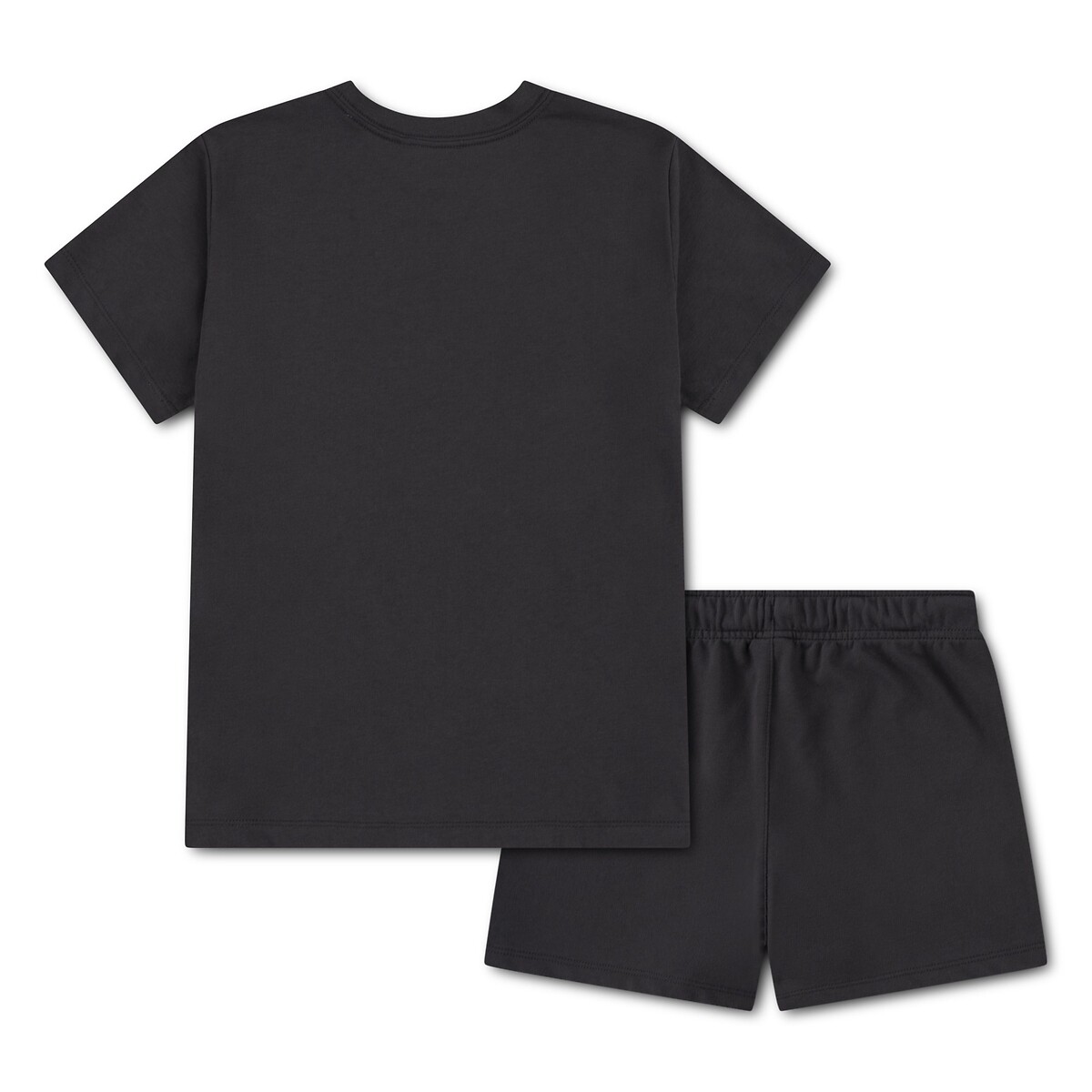 Ensemble T-shirt et short gris anthracite, CONVERSE