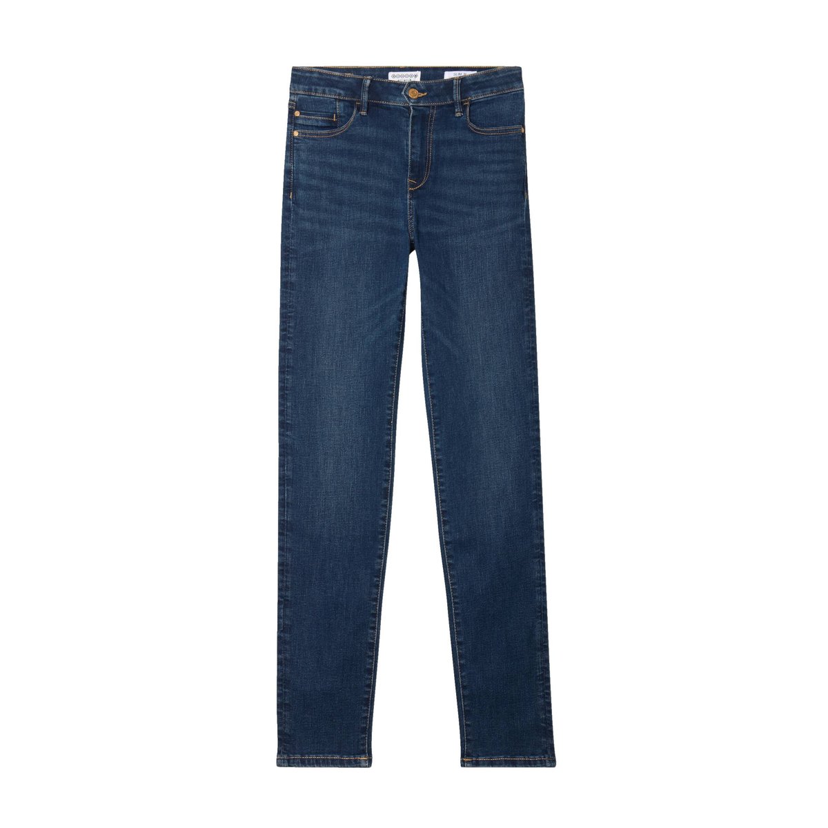 Jeans slim taille haute denim brut, BONOBO