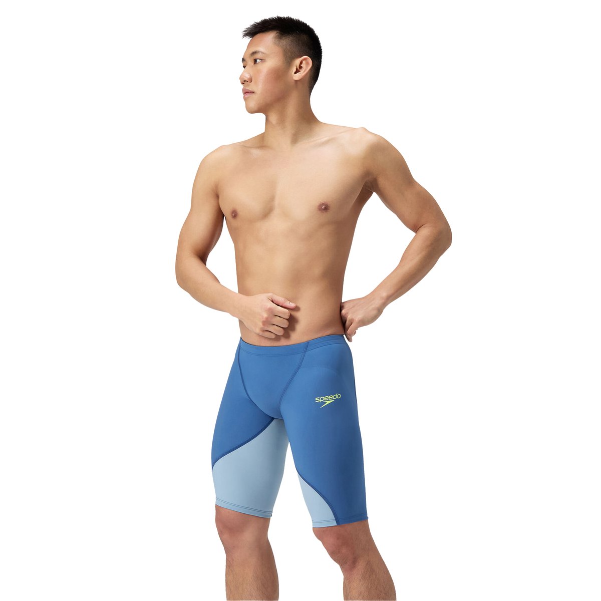 Jammer de natation motif/style blocs de couleurs FASTSKIN LZR IGNITE bleu, SPEEDO