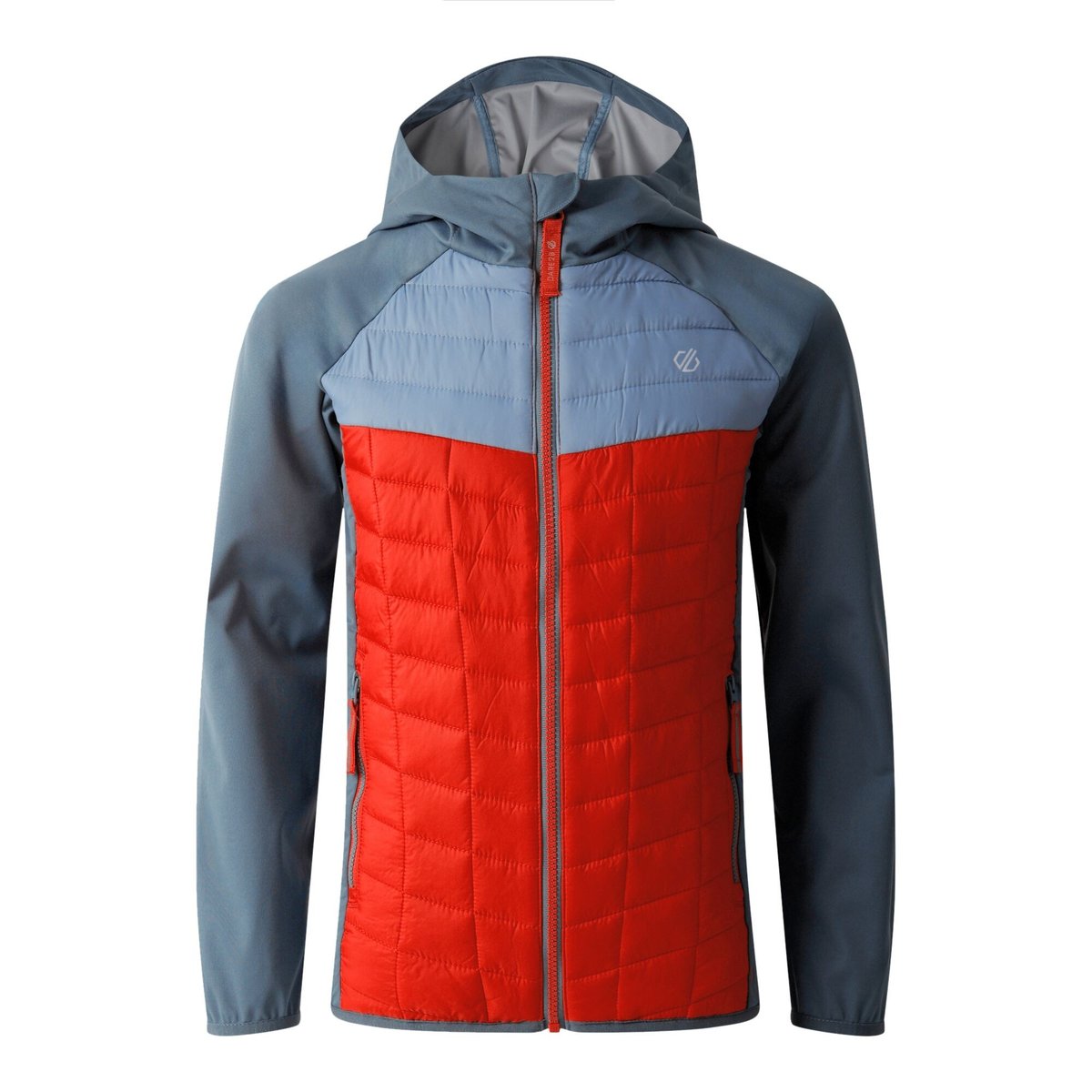 Veste hybride EXPLORE gris / gris orageux / rouge cadmium, DARE 2B
