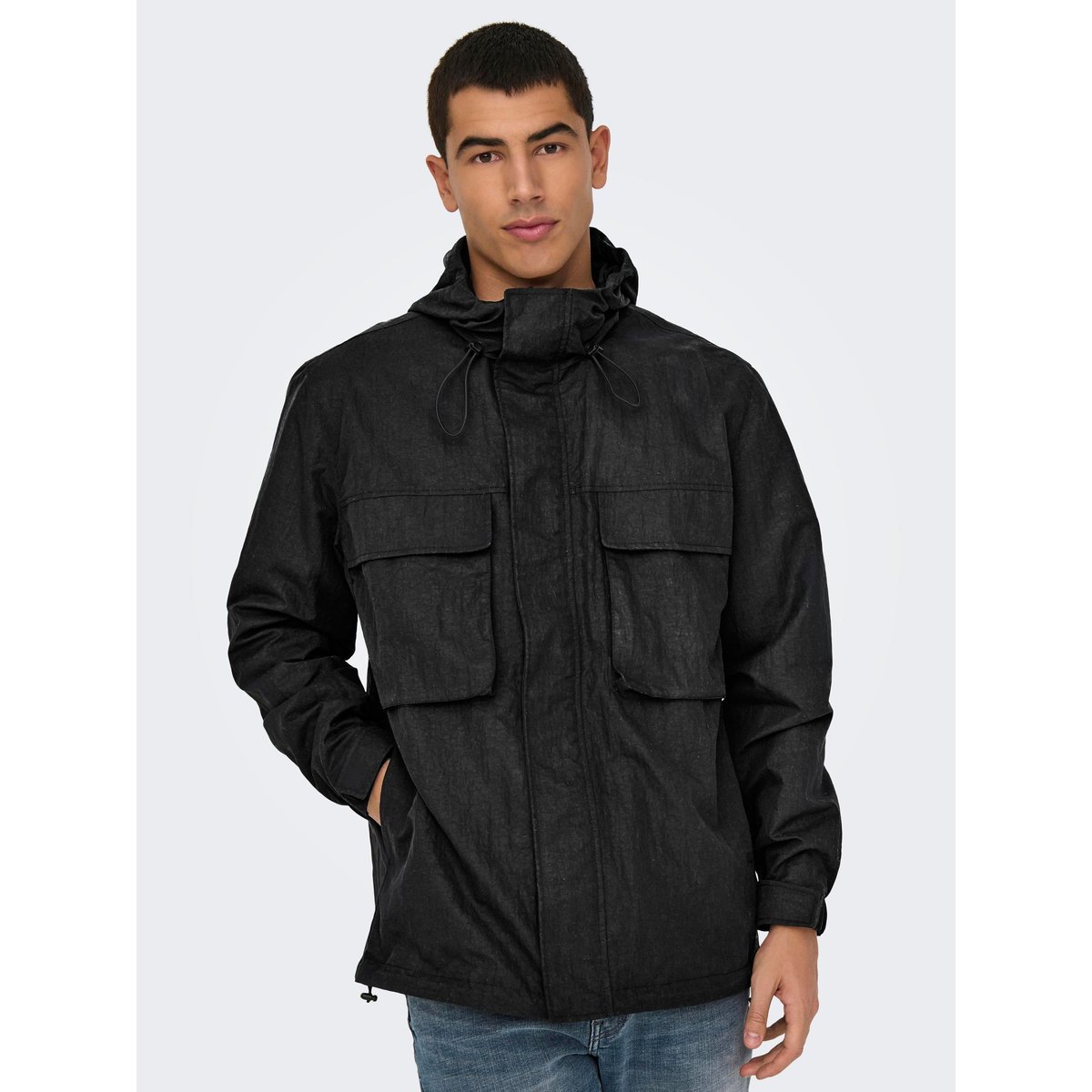 Veste jet black, ONLY & SONS