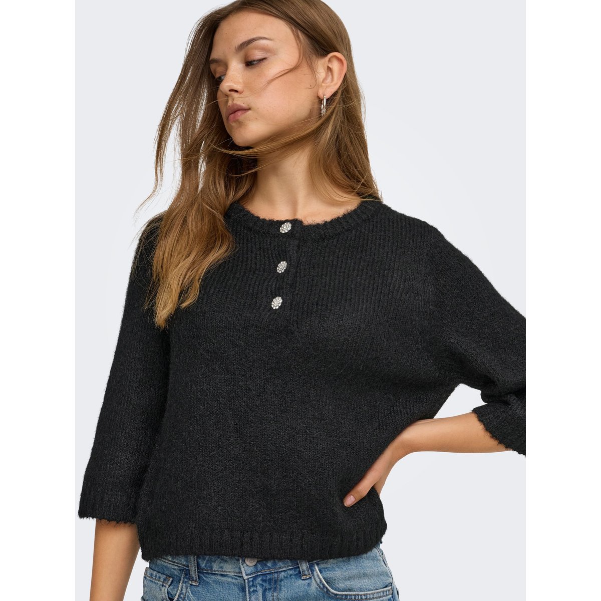 Pull En Maille black 1, ONLY