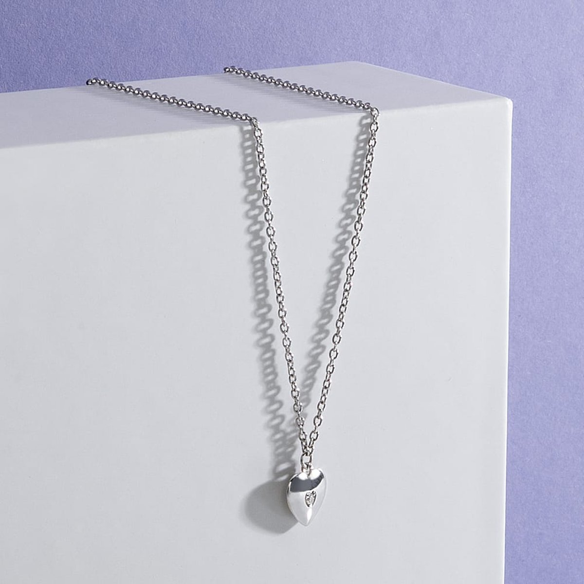 Colliers en Zircon/cubic Zirconia/recycled Silver 925/1000 et Zircon argent, MORELLATO