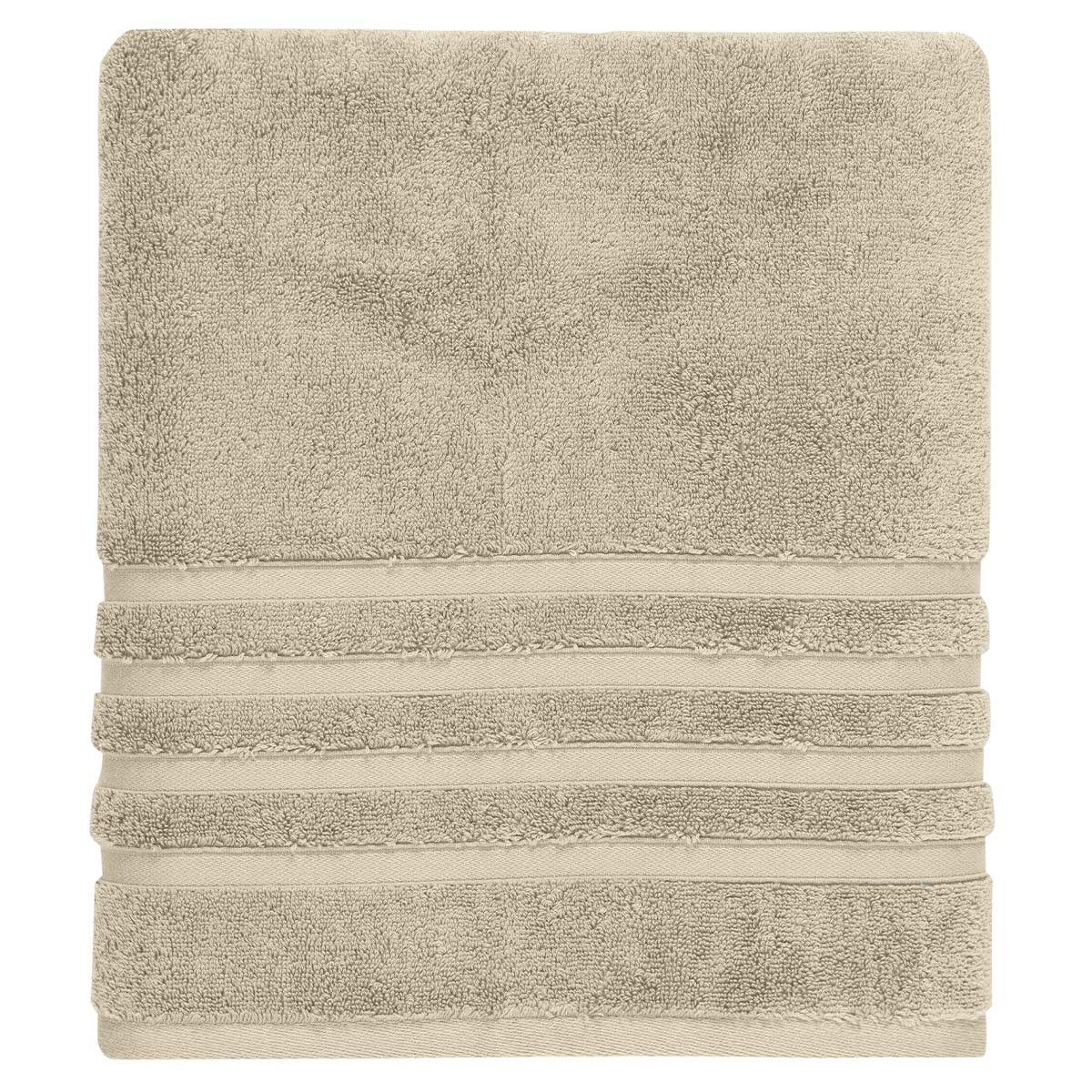 Maxi drap de bain 600 g/m² SENSILK sable, SENSEI MAISON