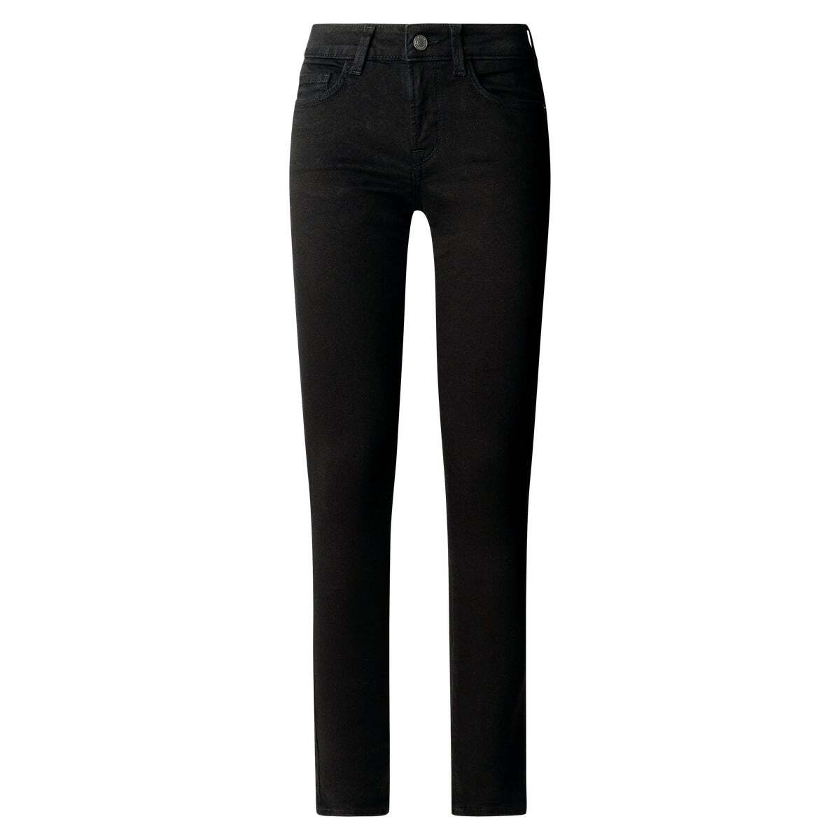 Soho - Jean Coupe Skinny, Taille Basse noir profond étalon et propre, PEPE JEANS