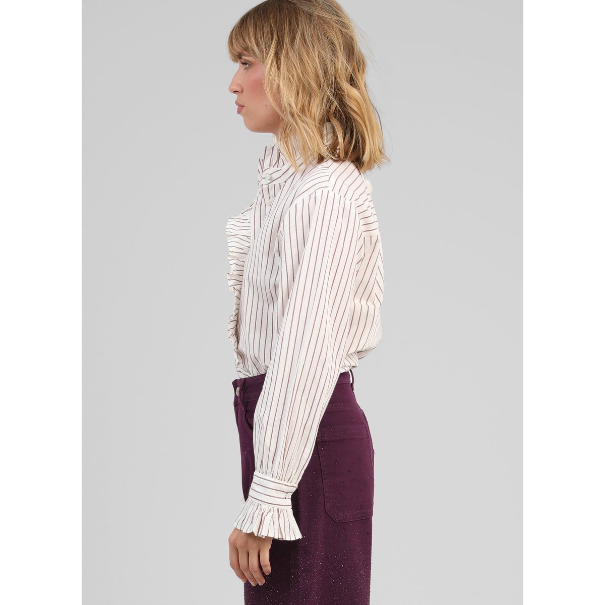Chemise SELASY rayée, AN'GE