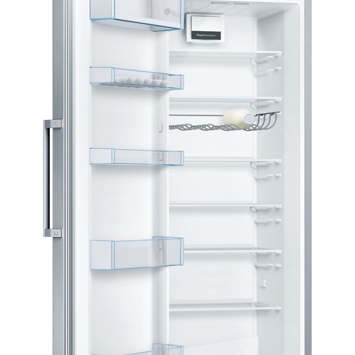 Réfrigérateur 1 porte KSV33VLEP inox, BOSCH