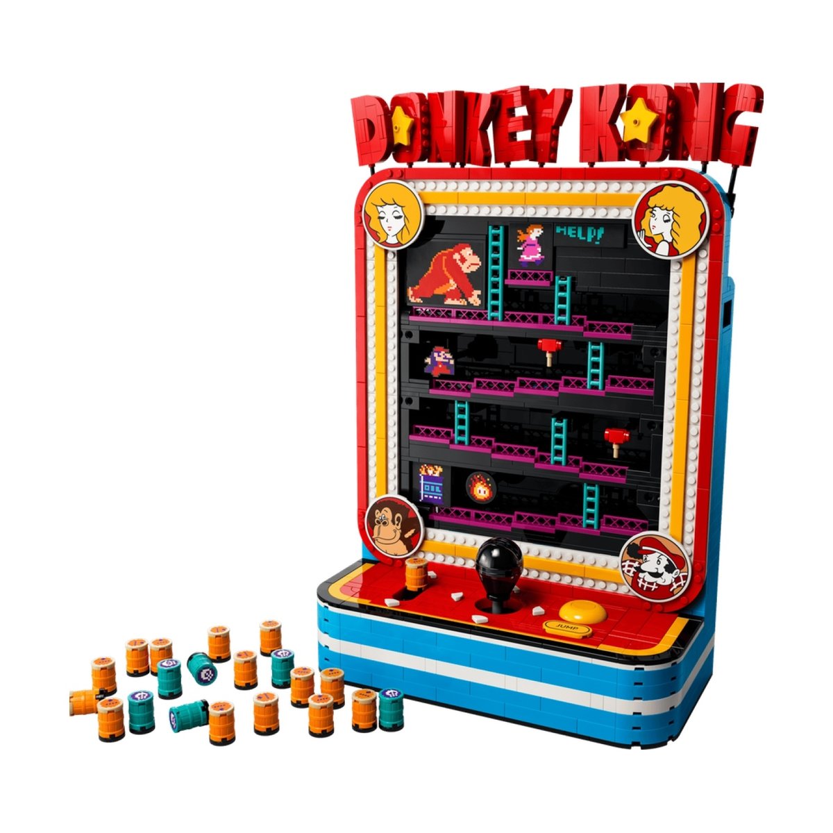 Jeu d'arcade Donkey Kong™ multicolore, LEGO