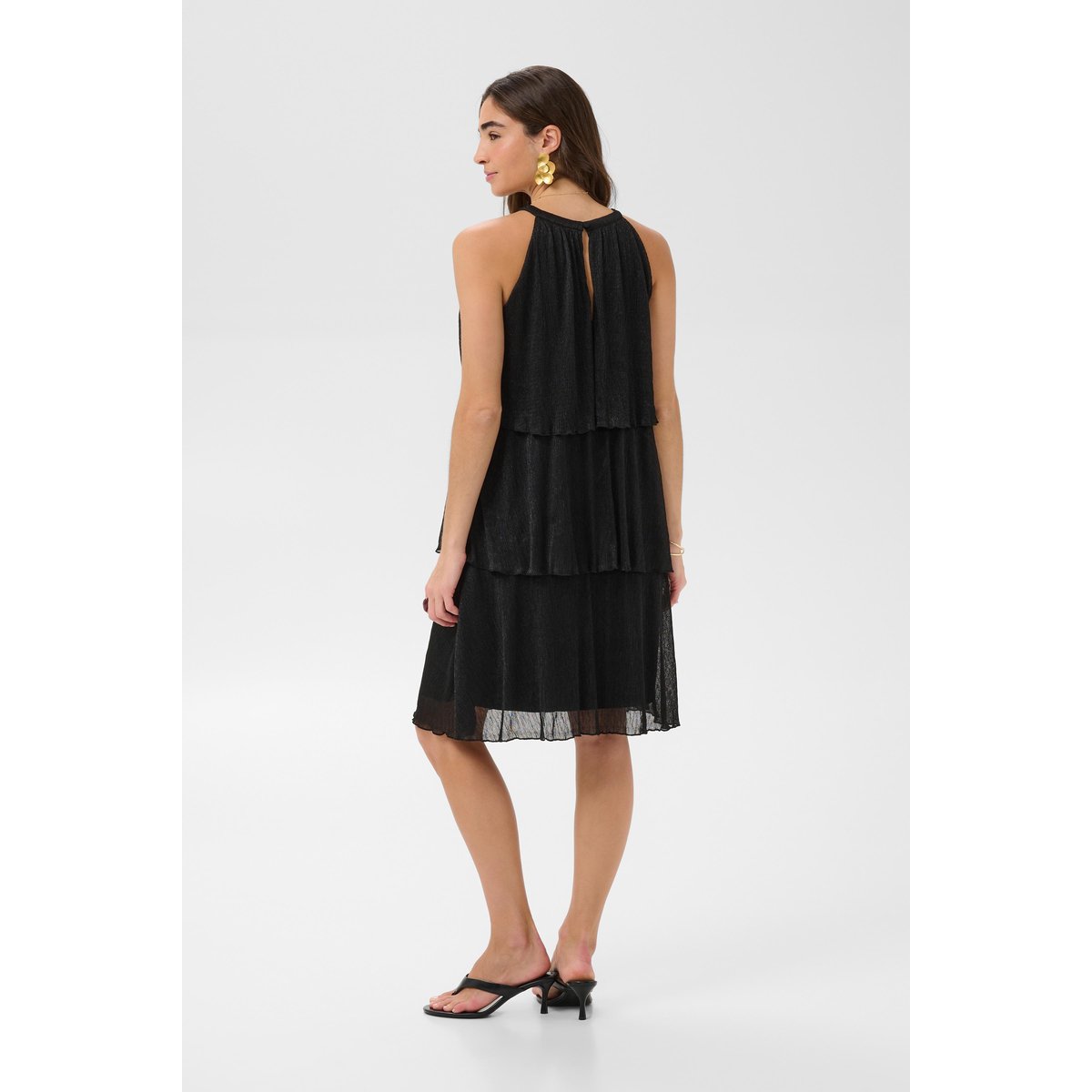 Robe noir black glitter, CREAM