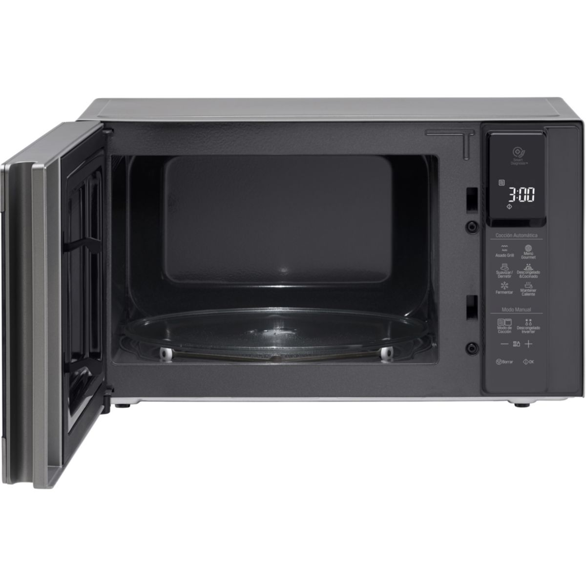 Micro ondes grill MH7295CIR inox / miroir, LG