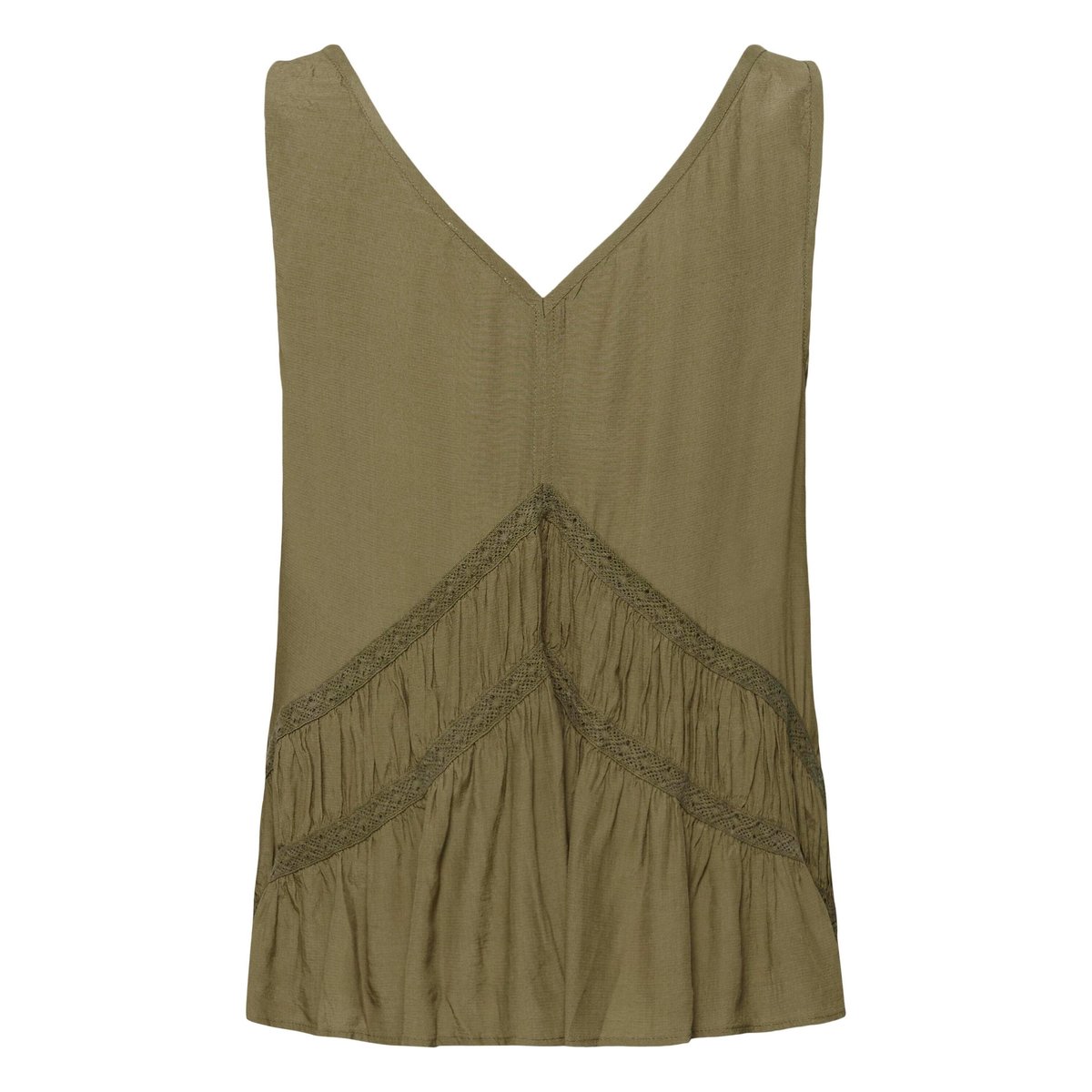 Blouse à manches courtes vert dusky green, SOAKED IN LUXURY