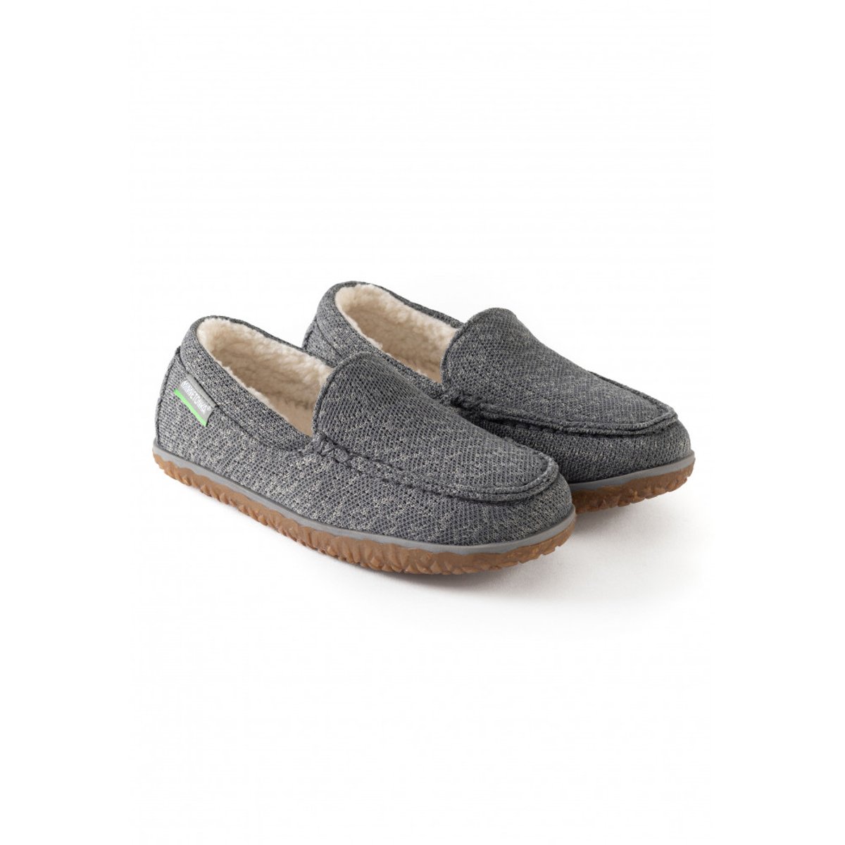 Mocassins Eco gris, MINNETONKA