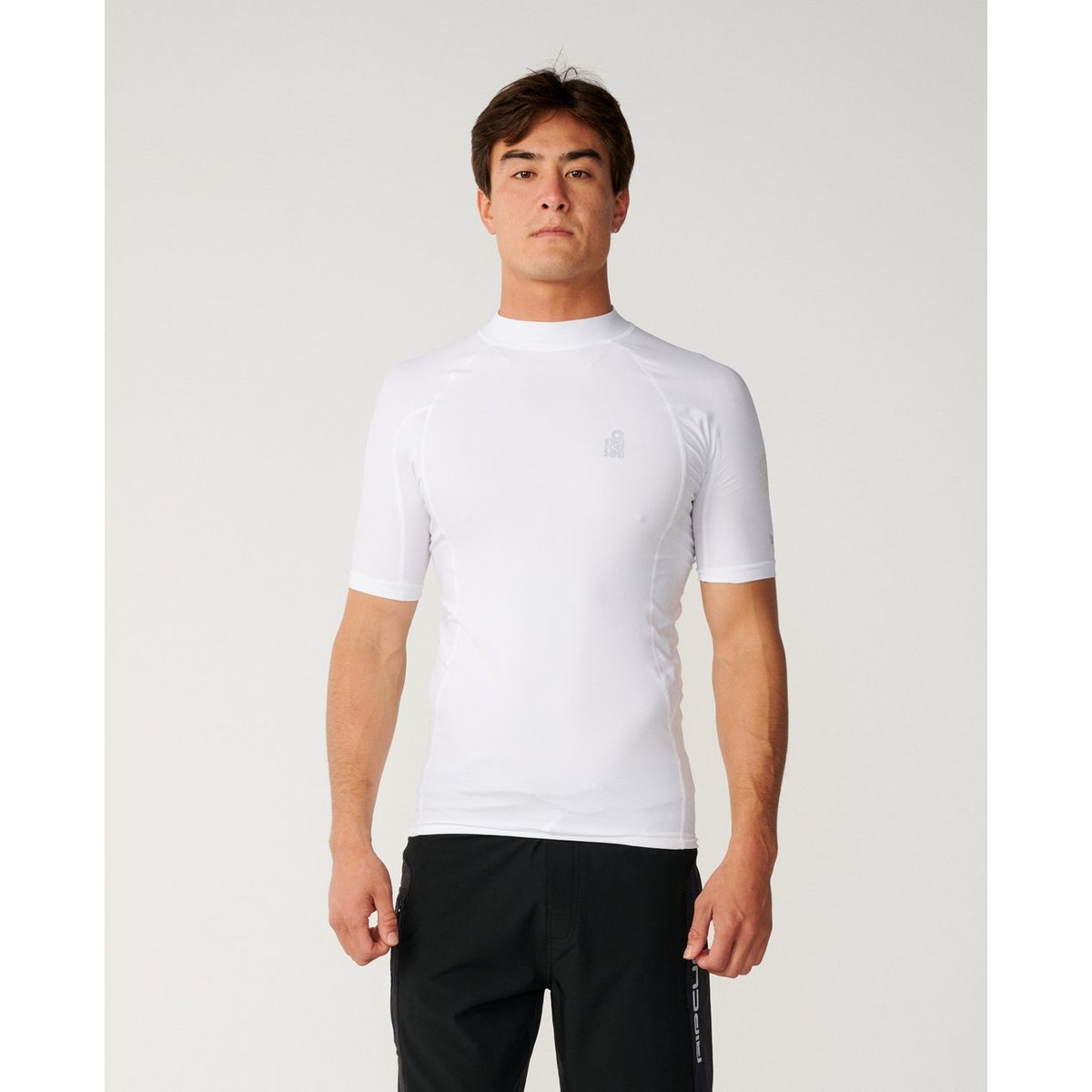 T-shirt anti-UV à manches courtes SEARCH SERIES UPF white, RIP CURL